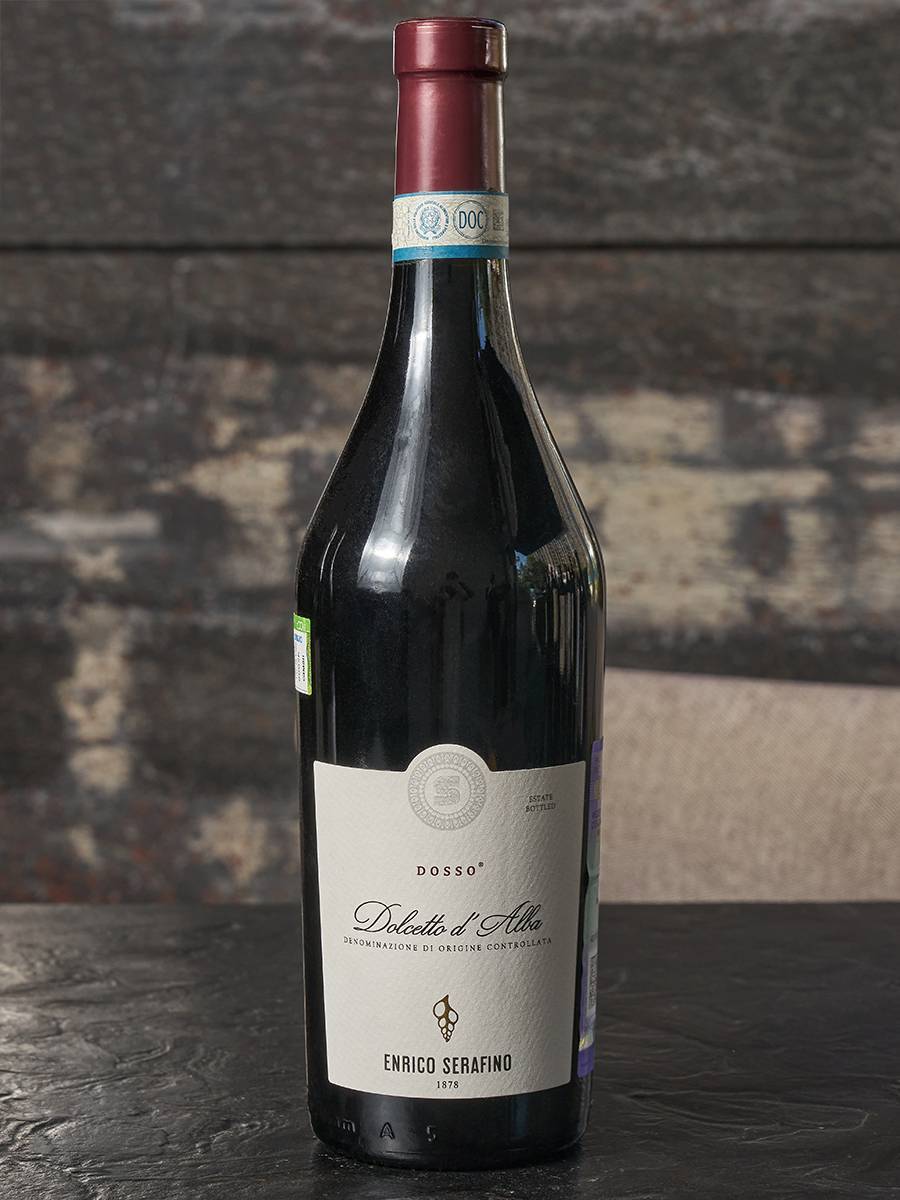 Вино Dolcetto d'Alba Dosso Doc Enrico Serafino купить в винном ресторане Остерия - лучшая цена Вино Dolcetto d'Alba Dosso Doc Enrico Serafino / Энрико Серафино Доссо Дольчетто д'Альба