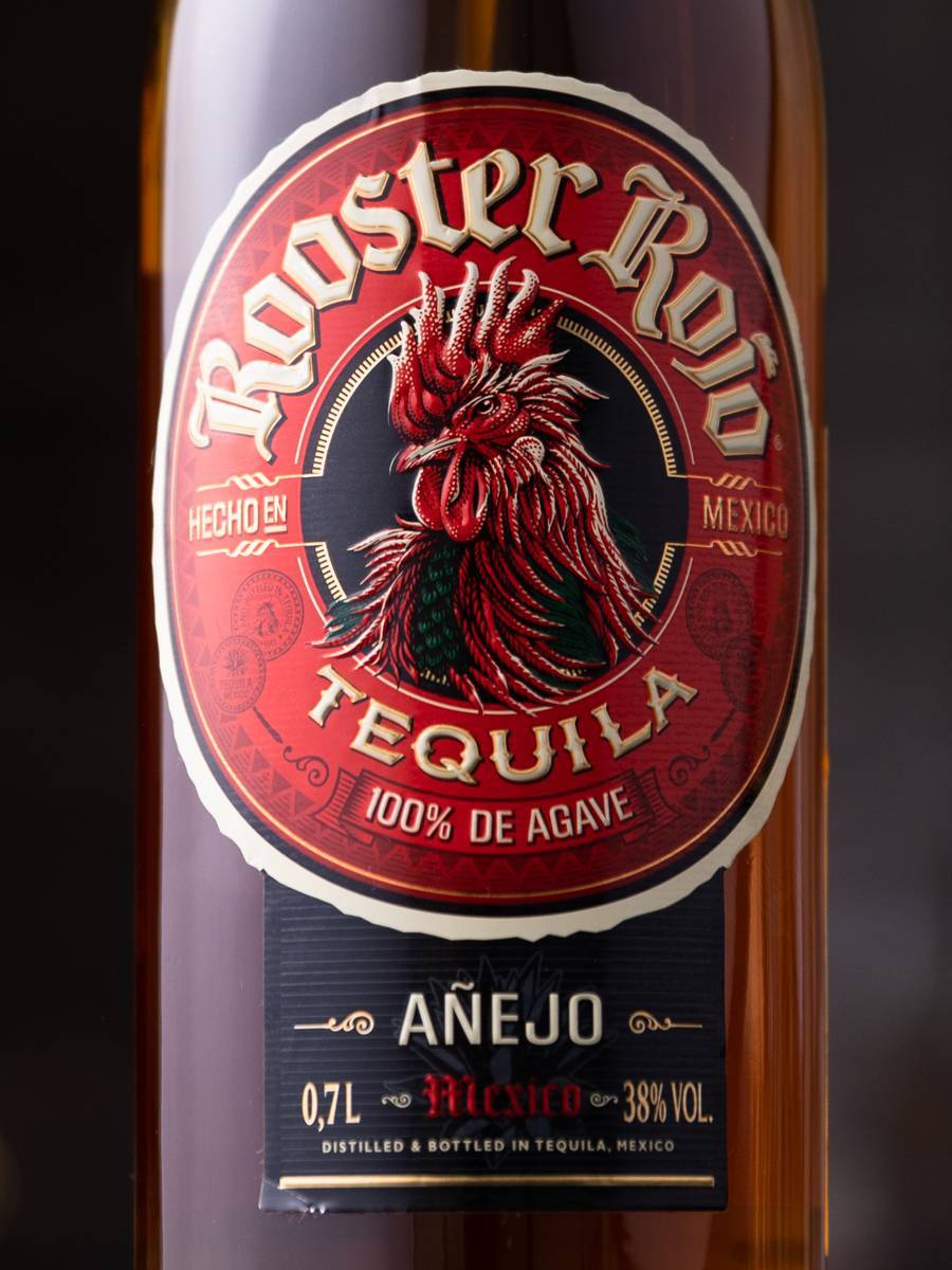 Этикетка Rooster Rojo Anejo
