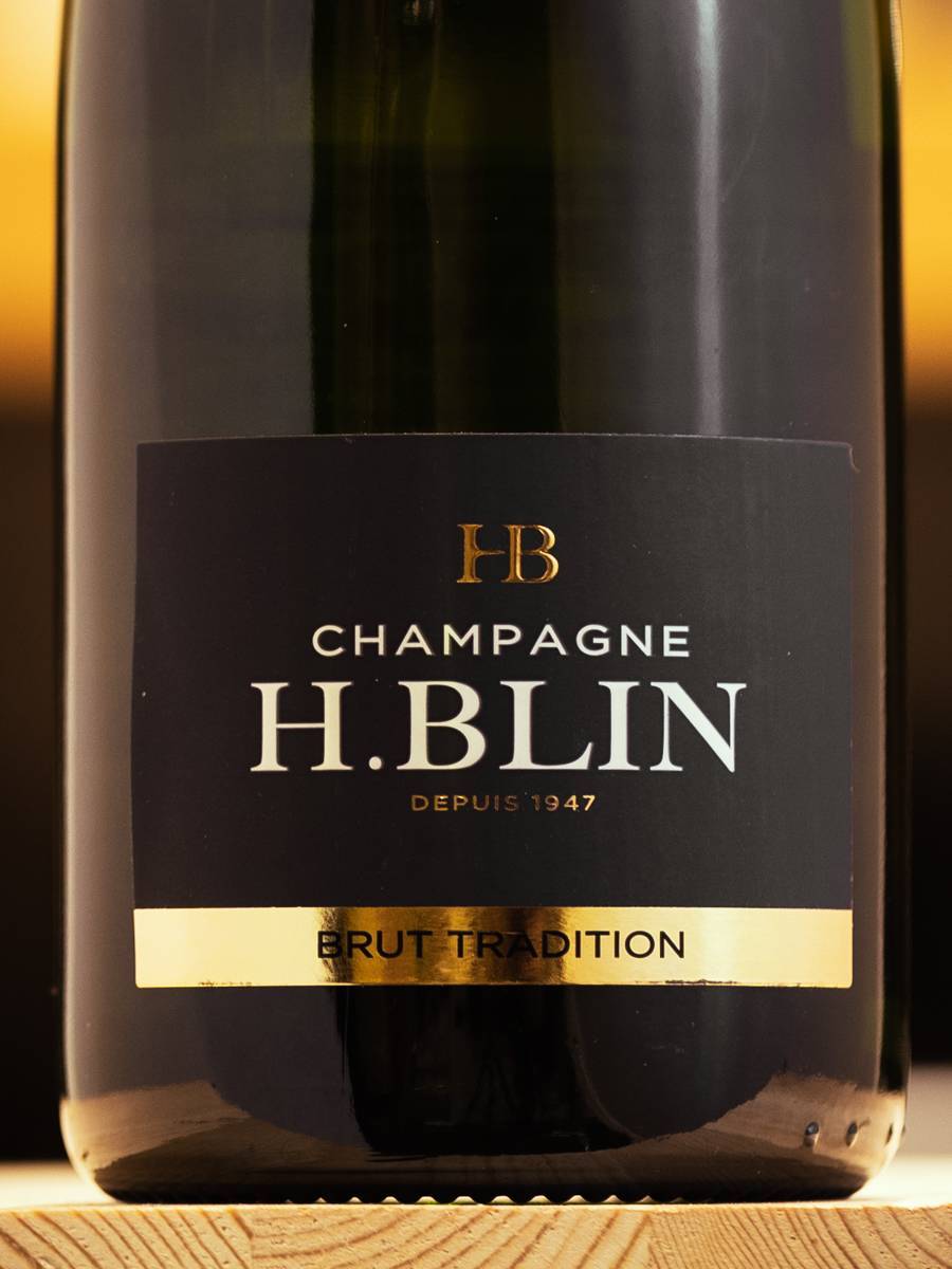 Этикетка H. Blin Brut Tradition