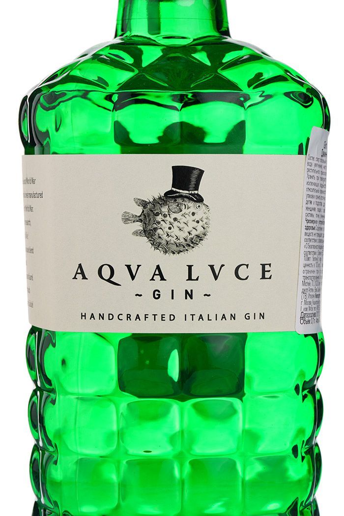Джин Aqva Lvce (Аква Люче) - купить по лучшей цене в Osteria Amici Мосфильмовская 88 Джин Aqva Lvce / Аква Люче