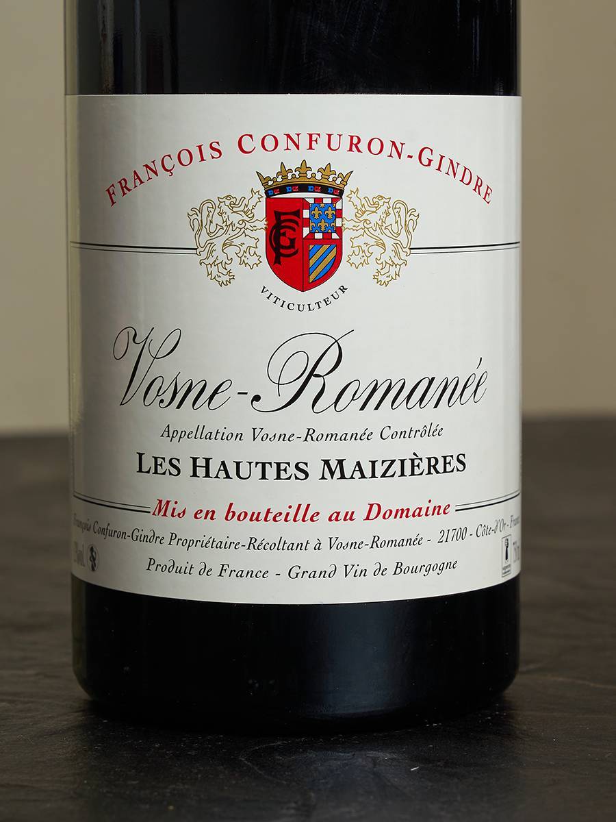 Вино Vosne-Romanee Francois Confuron-Gindre Les Hautes Maiziers 2019 / Вон-Романе Франсуа Конфюрон-Жандр Ле От Мезьер