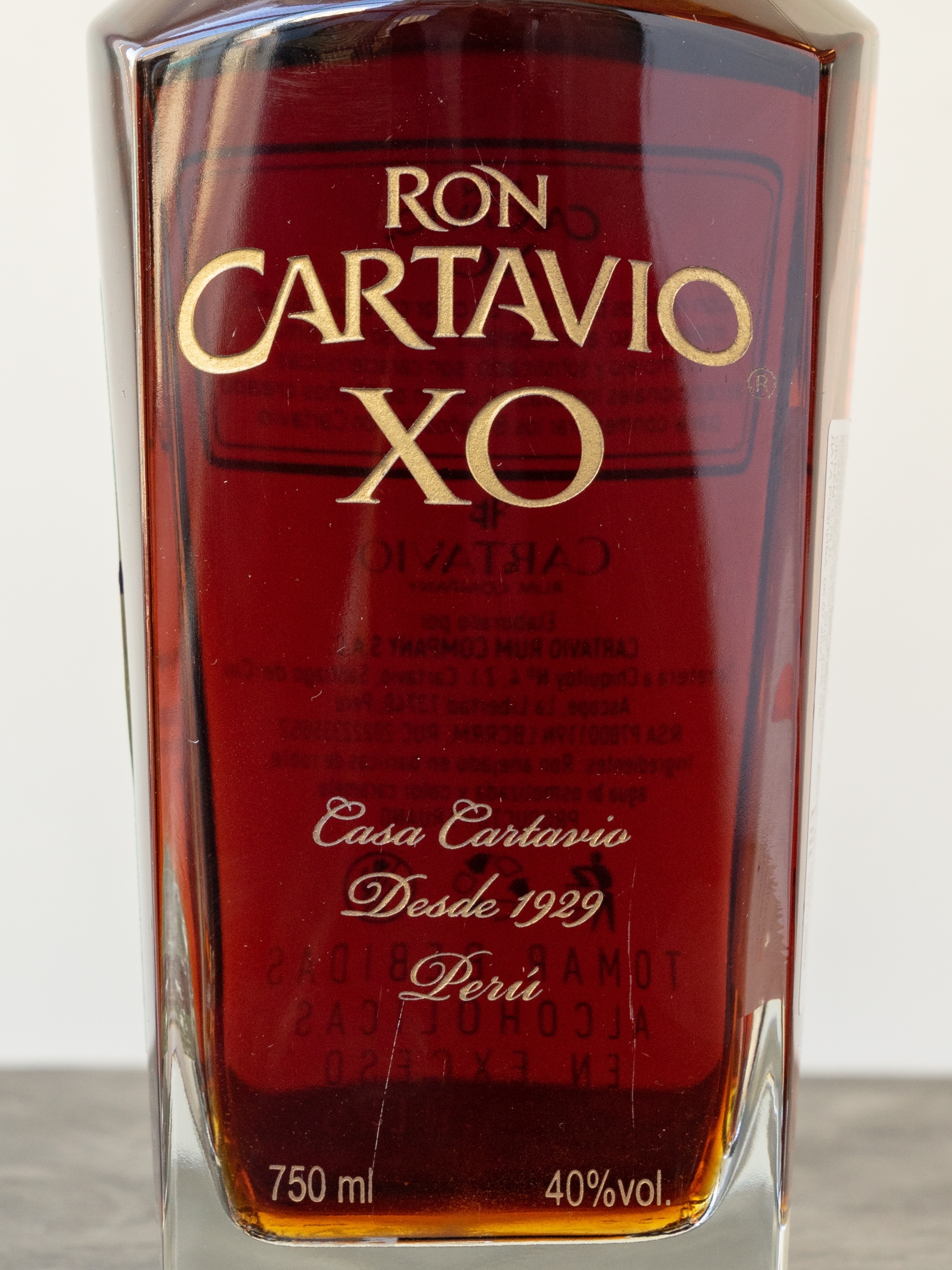 Ром Cartavio XO 18 years old купить в винном ресторане Остерия Амичи - лучшая цена Ром Cartavio XO 18 years old / Картавио ХО 18 лет