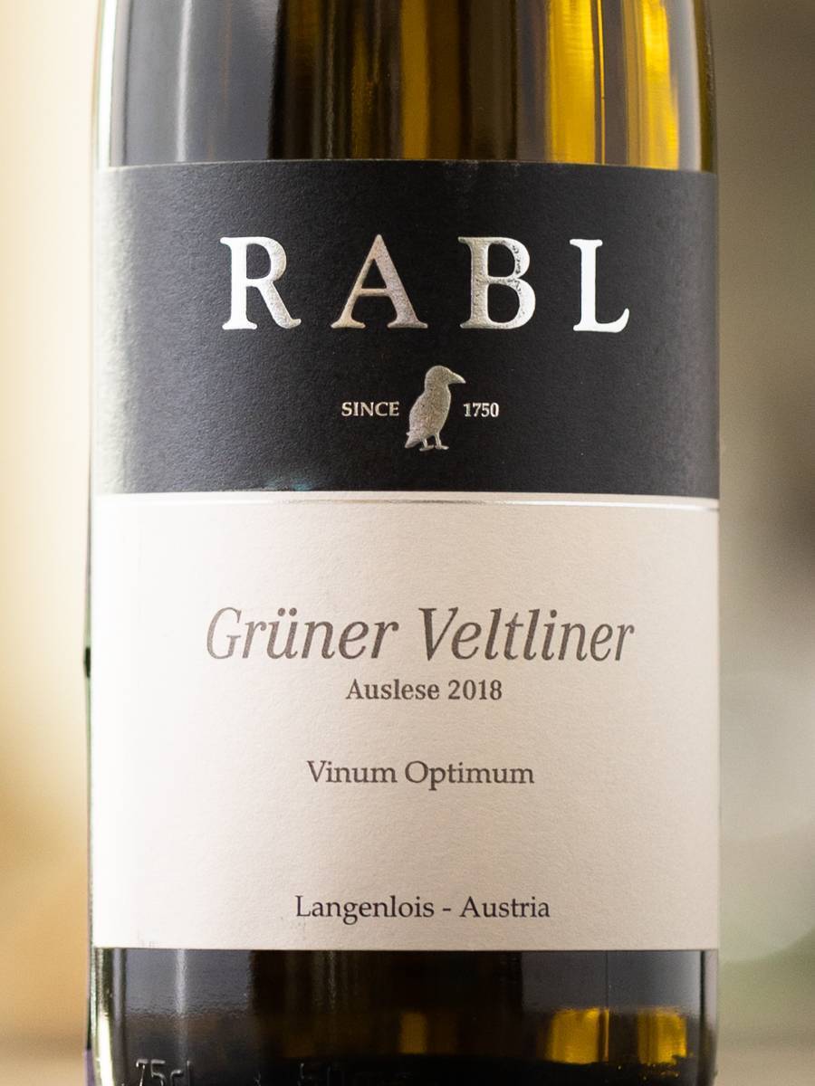 Вино Gruner Veltliner Auslese Vinum Optimum Rabl / Грюнер Вельтлинер Ауслезе Винум Оптимум Рабль