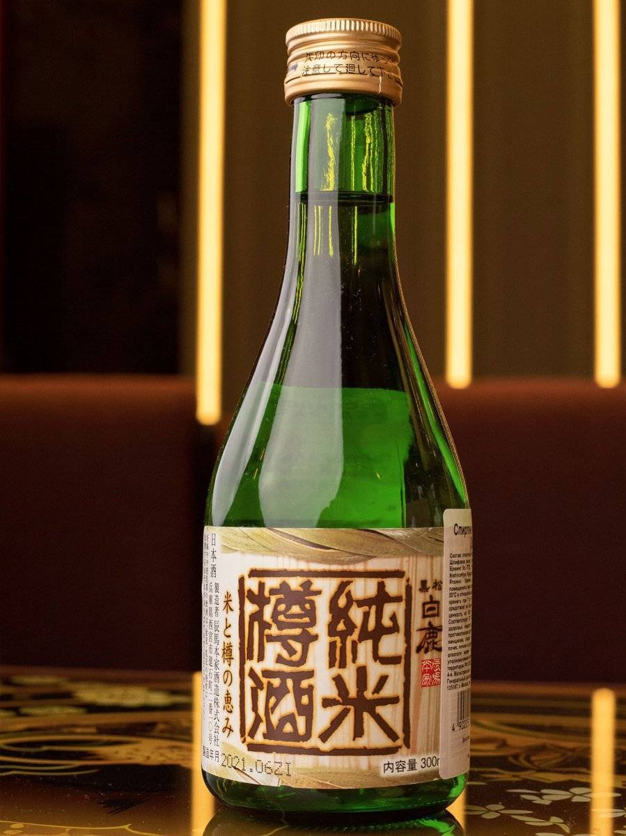 Саке Hakushika Junmai Taruzake / Хакусика Дзюнмай Тарудзаке
