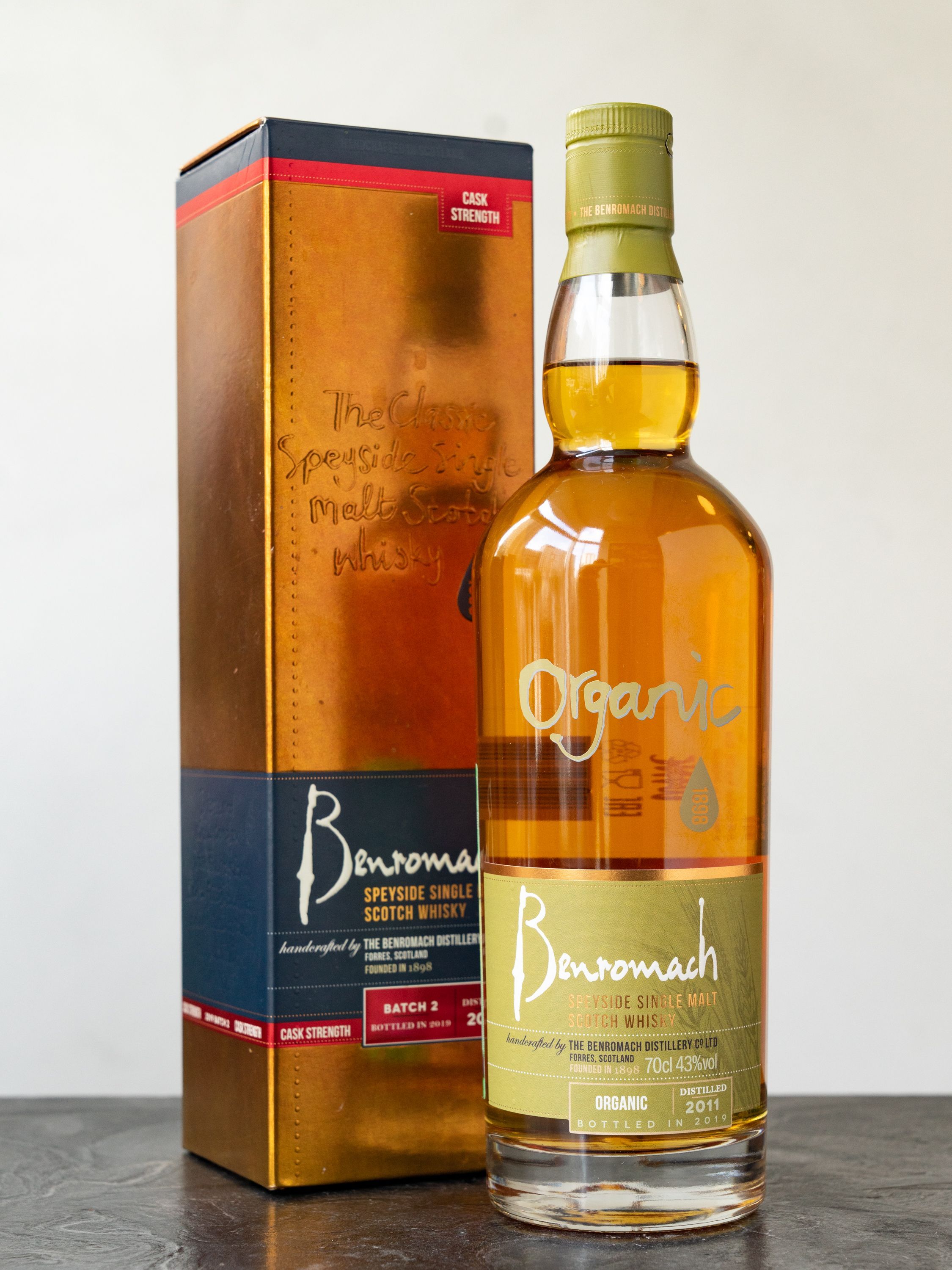 Виски Benromach Organic 2011 купить в ресторане Остерия - лучшая цена Виски Benromach Organic 2011 / Бенромах Органик 2011