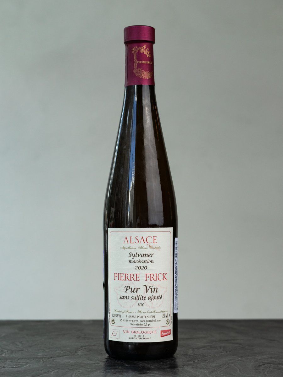 Вино Pierre Frick Sylvaner Maceration Alsace / Пьер Фрик Сильванер Мацерасьон