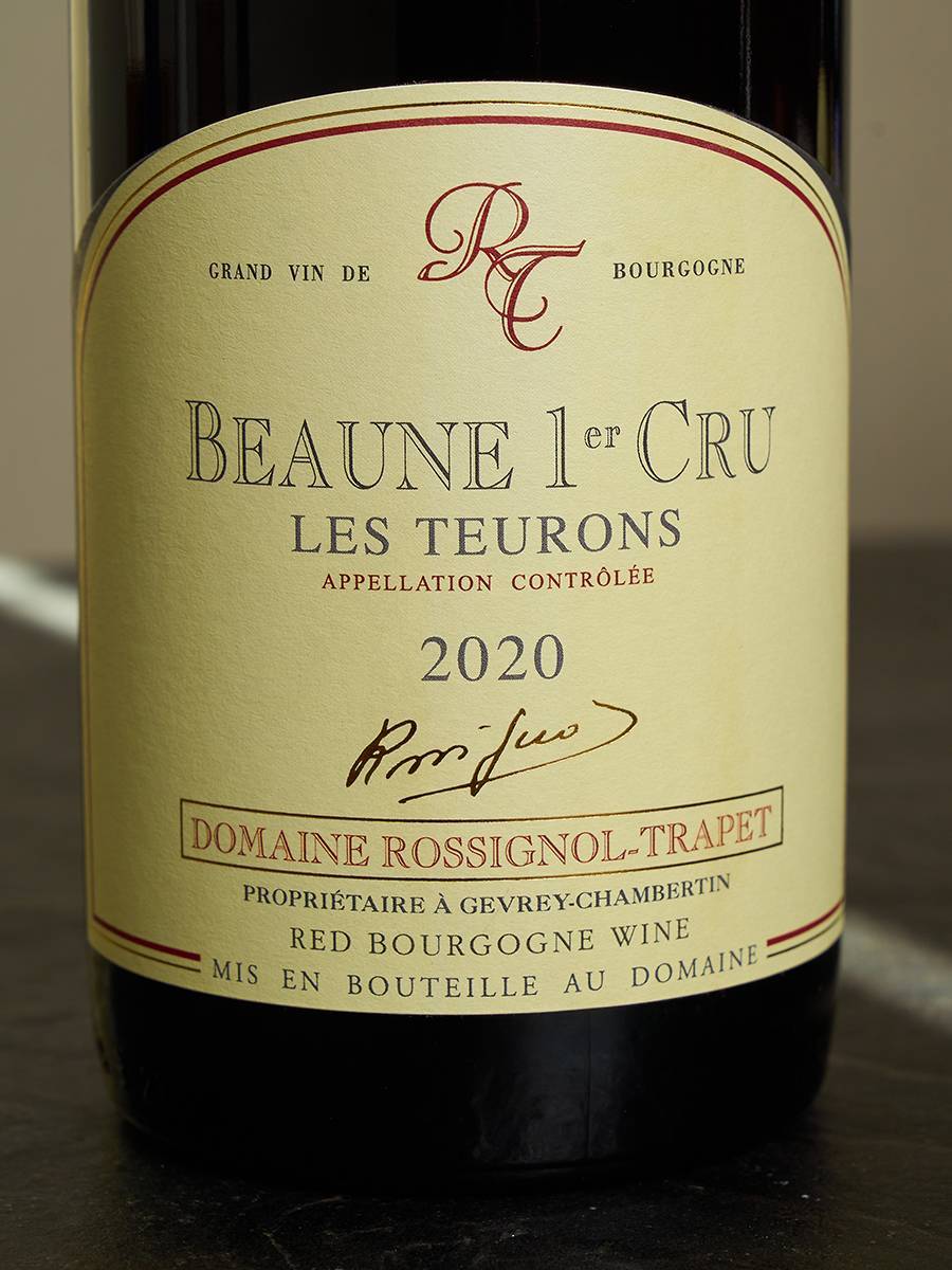 Вино Domaine Rossignol Trapet Beaune 1er Cru Les Teurons 2020 / Бон Премье Крю Домэн Россиньоль-Трапэ Ле Торон 2020 750