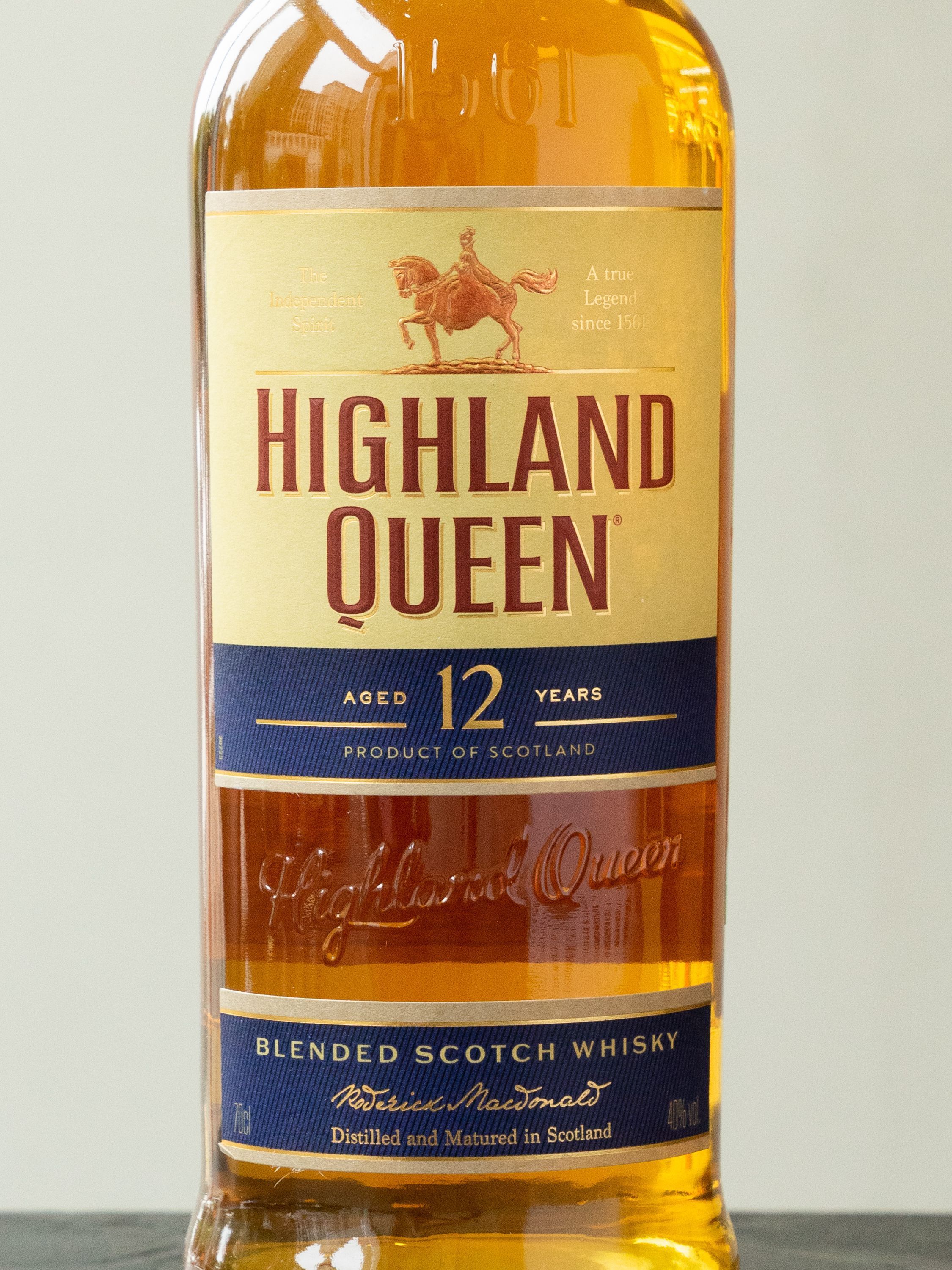 Виски Hichland Queen 12 y.o купить по лучшей цене в ресторане Amici Виски Highland Queen 12 y.o. / Хайлэнд Куин 12 лет
