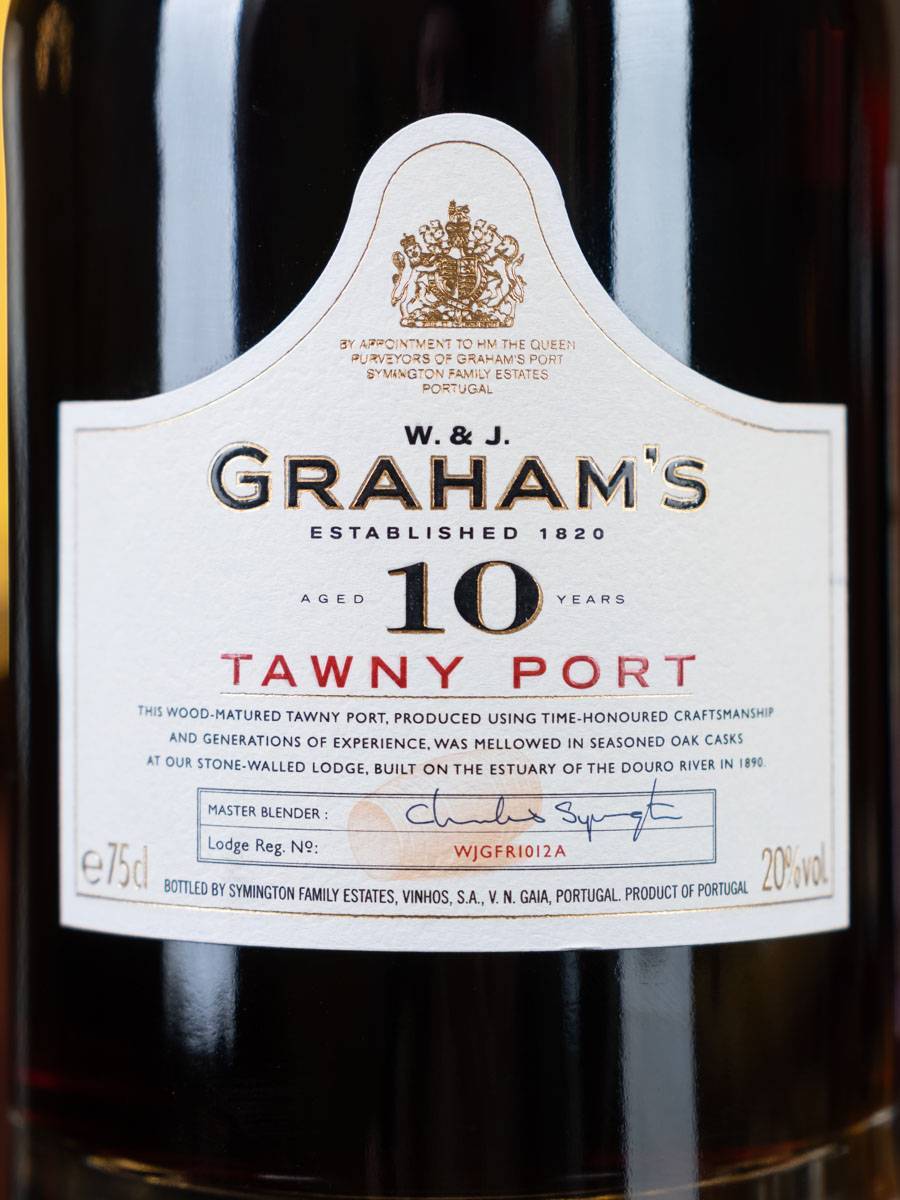 Портвейн Grahams 10 Year Old Tawny Port / Грэмс Энджд Тони Порт 10 лет