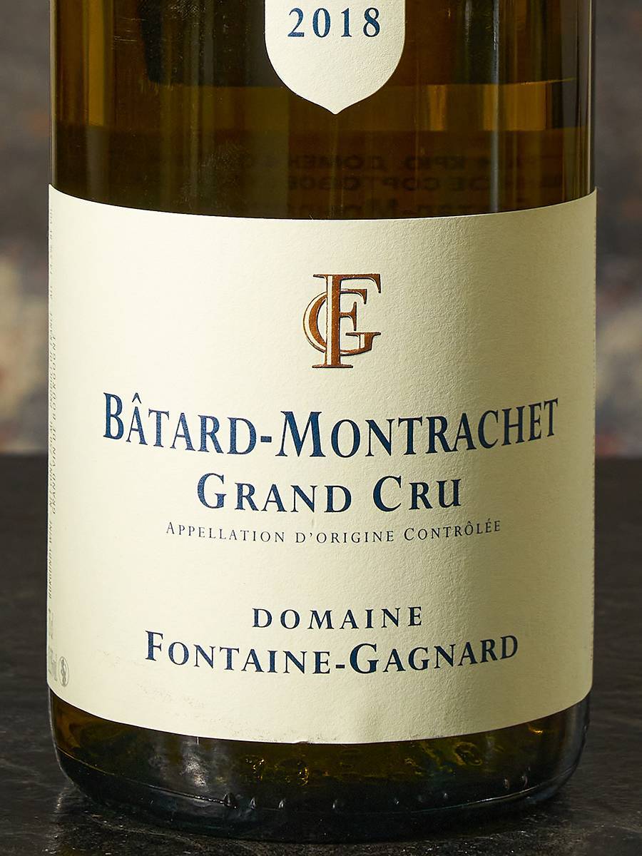 Вино Batard-Montrachet Grand Cru Domaine Fontaine-Gagnard 2018 / Батар Монраше Гран Крю Домен Фонтэн-Ганьяр