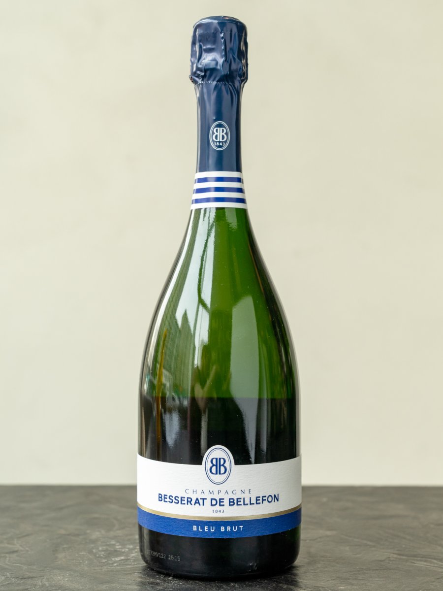 Шампанское Besserat de Bellefon Cuvee des Moines купить в винном ресторане Остерия - лучшая цена Шампанское Besserat de Bellefon / Бессера де Бельфон Блю Брют