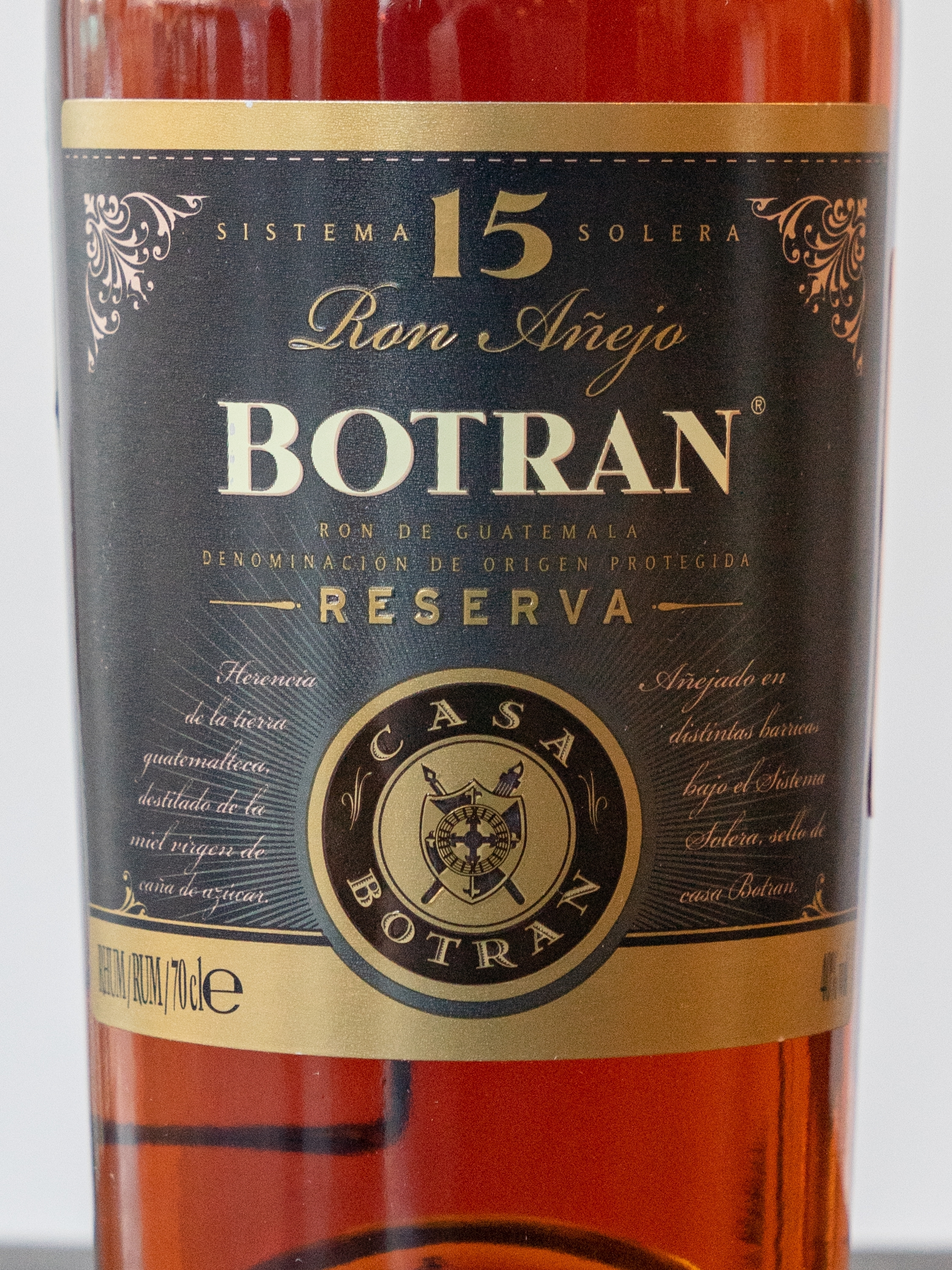 Ром Botran Anejo Reserva 15 years купить в винном ресторане Остерия Амичи - лучшая цена Ром Botran Anejo Reserva 15 years / Ботран Аньехо Резерва 15 лет