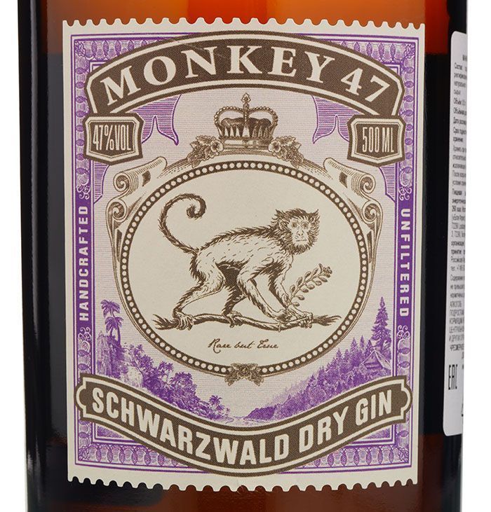 Джин Monkey 47 Schwarzwald Dry Gin / Манки 47 Шварцвальд Драй Джин