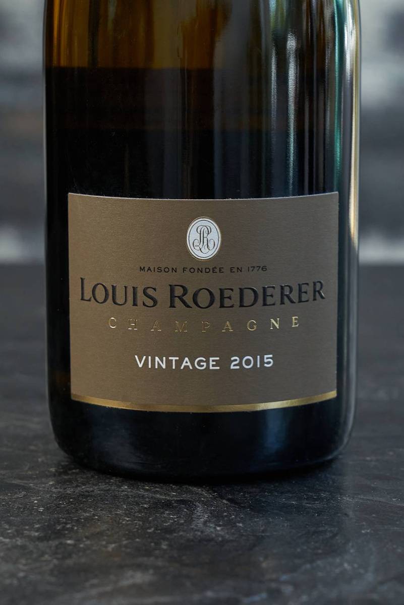Шампанское Louis Roederer Vintage 2015 купить в винном ресторане Остерия - лучшая цена Шампанское Louis Roederer Vintage 2015 / Луи Родерер Винтаж