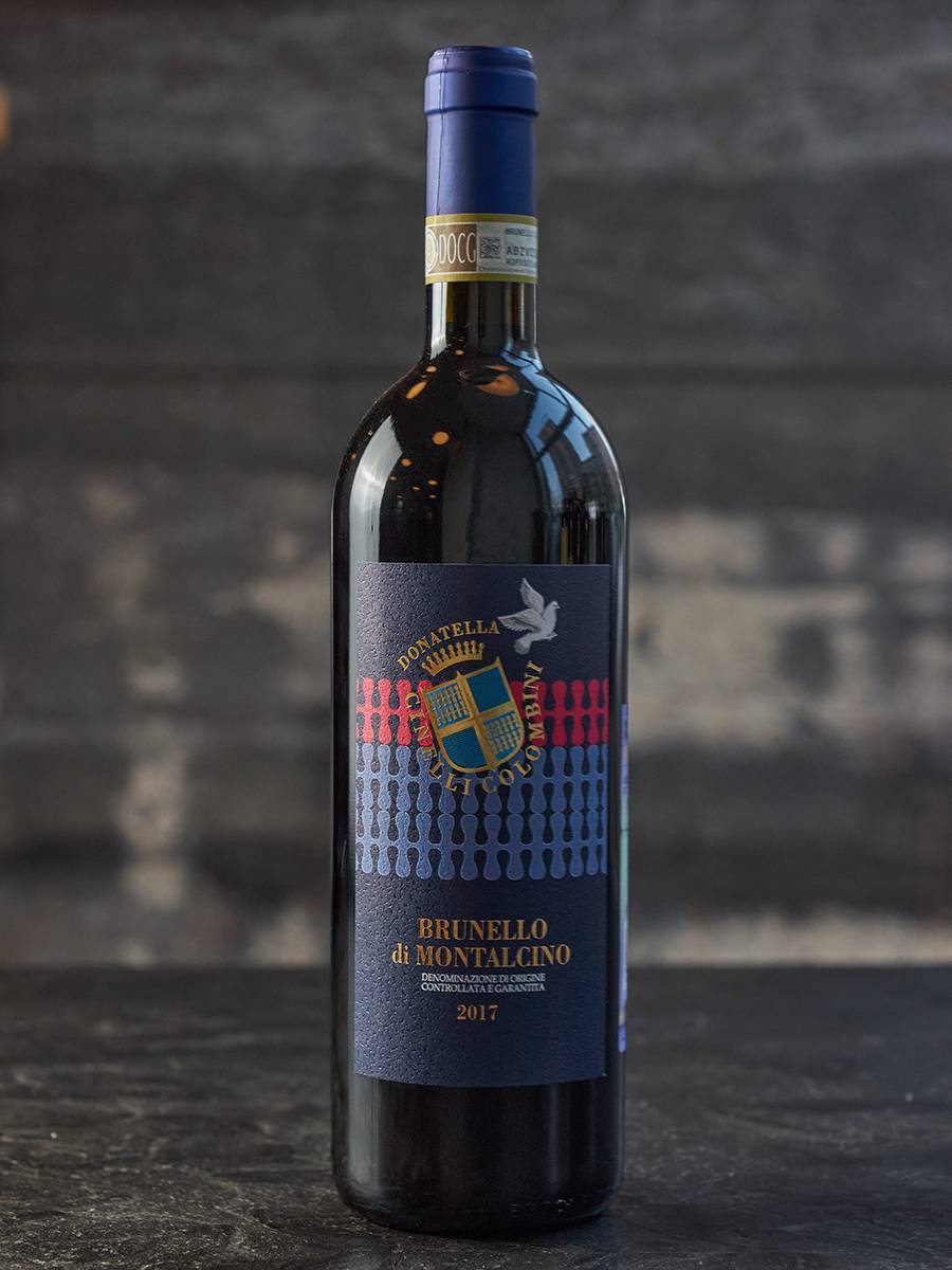 Вино Donatella Cinelli Colombini Brunello di Montalchino 2017 купить в винном ресторане Остерия - лучшая цена Вино Donatella Cinelli Colombini Brunello di Montalchino 2017 / Донателла Чинелли Коломбини Брунелло ди Монтальчино 2017