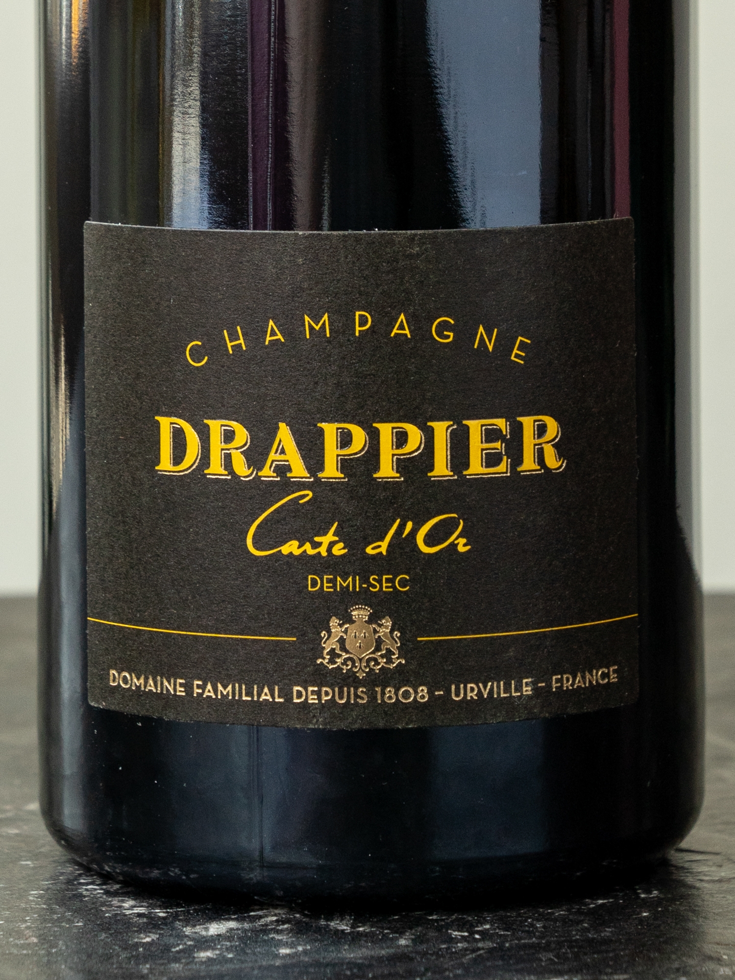 Этикетка Drappier Carte d Or Demi Sec Champagne