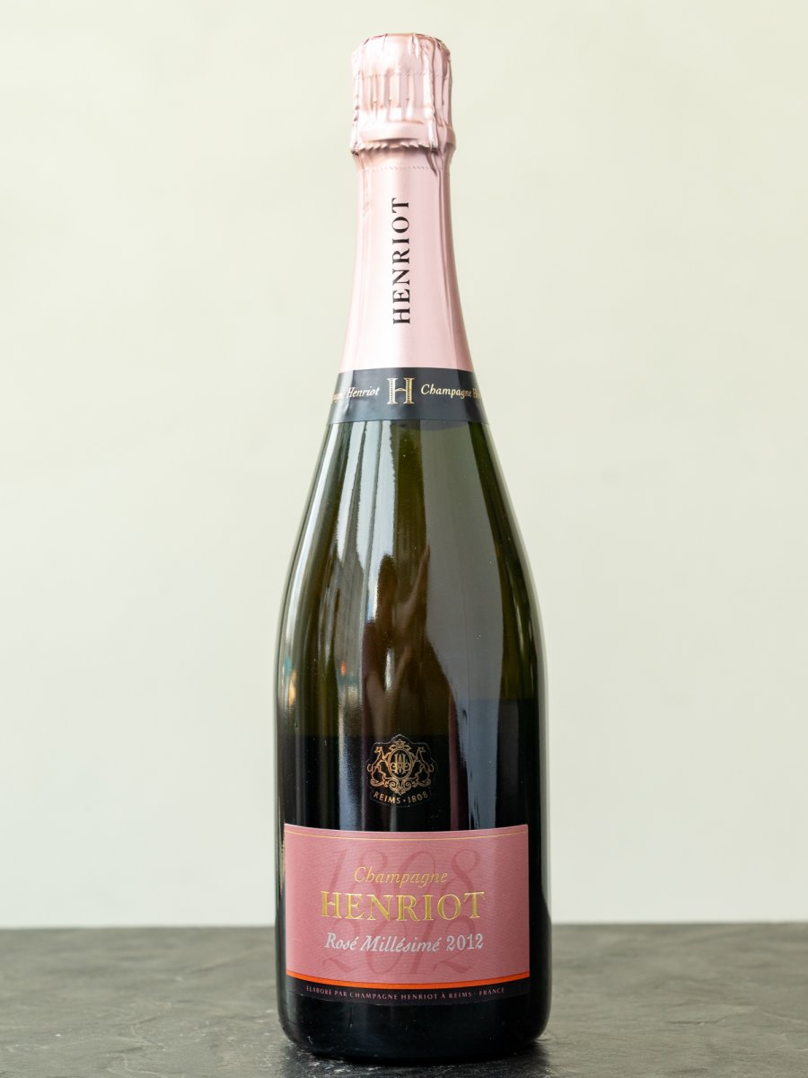 Шампанское Henriot Brut Rose Millesime купить в винном ресторане Остерия - лучшая цена Шампанское Henriot Brut Rose Millesime / Энрио Миллезим розовое брют