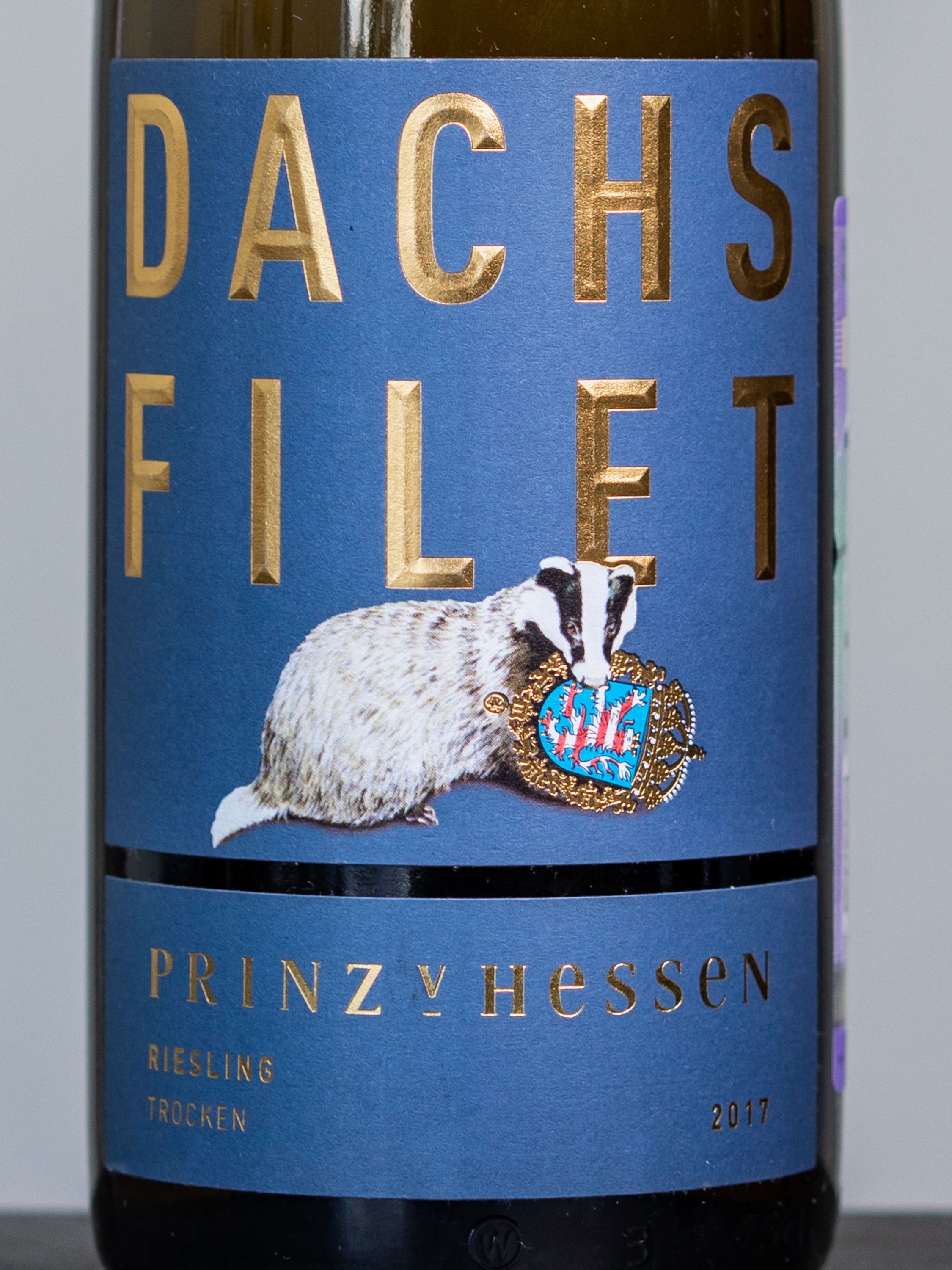 Вино Prinz Von Hessen Weingut Riesling Dachsfilet / Принц Фон Эссен Рислинг Дахфиле
