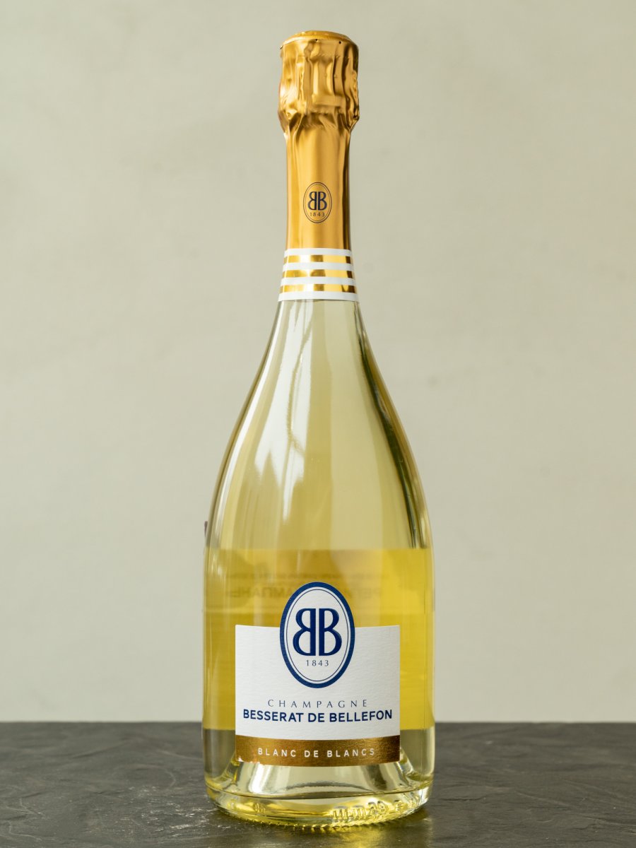 Шампанское Besserat de Bellefon Cuvee des Moines Brut Blanc de Blancs / Бессера де Бельфон Блан де Блан Гранд Крю