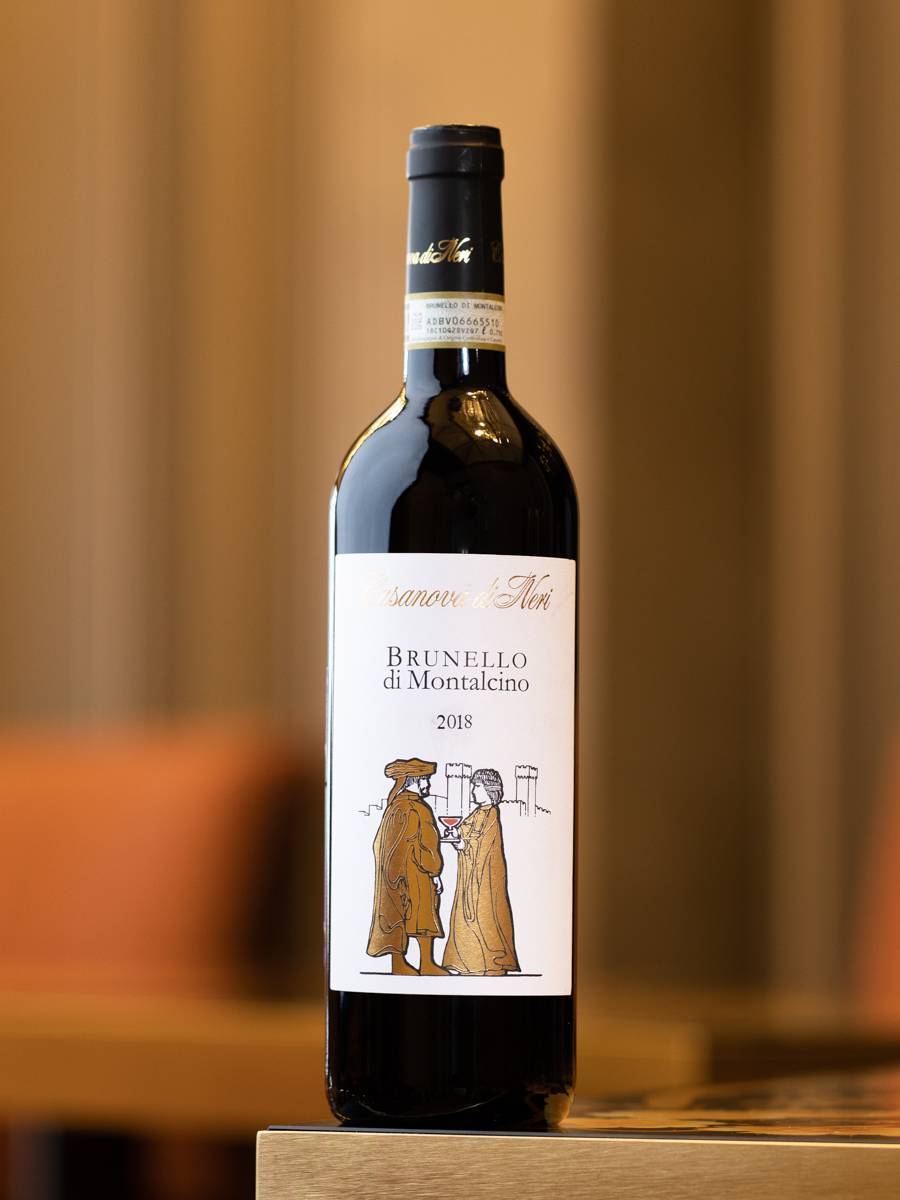 Вино Brunello di Montalcino Figuranti Casanova di Neri 2018 / Брунелло ди Монтальчино Фигуранти Казанова ди Нери