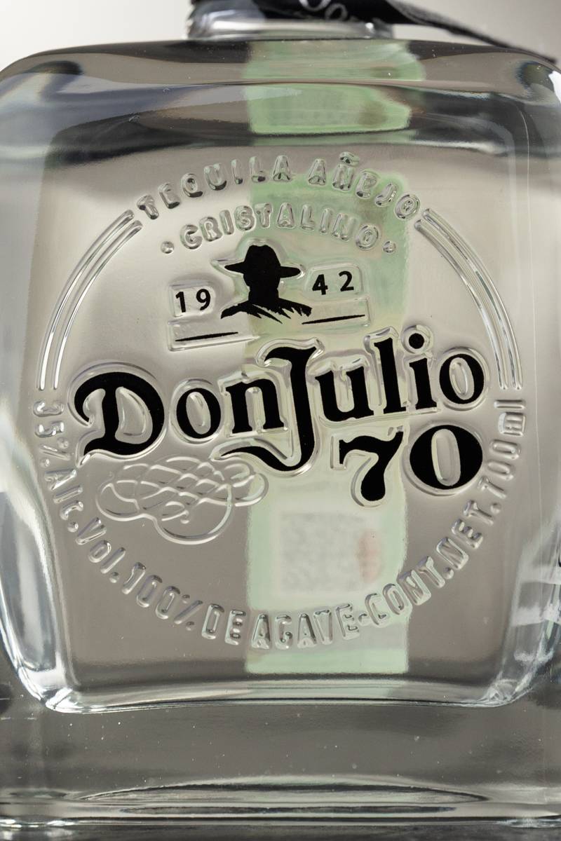 Этикетка Don Julio 70 Cristalino Anejo