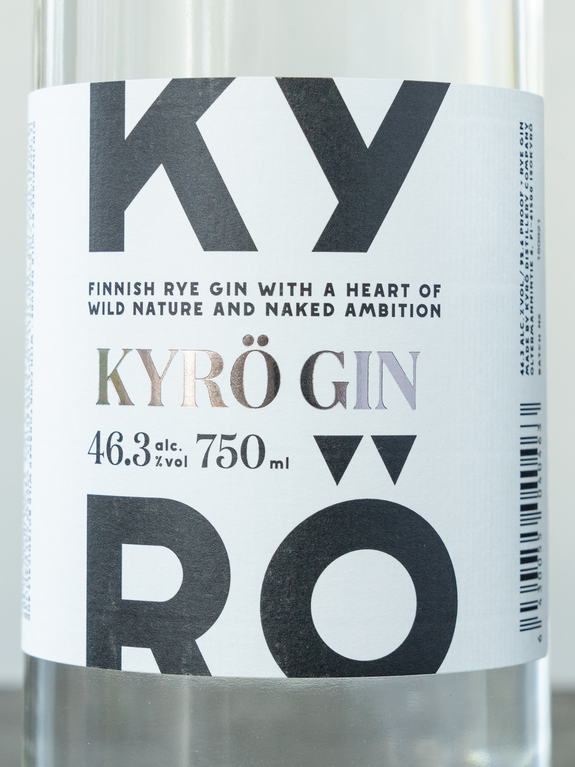 Джин Kyro Napue Gin купить в итальянском ресторане Мосфильмовская 88 Джин Kyro Napue Gin / Киро Напуэ