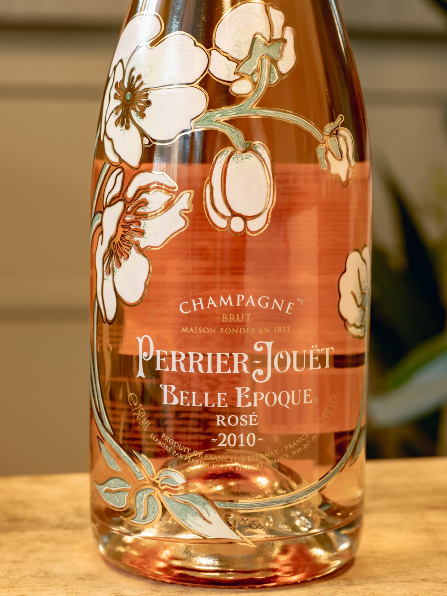 Этикетка Perrier-Jouet Belle Epoque Rose