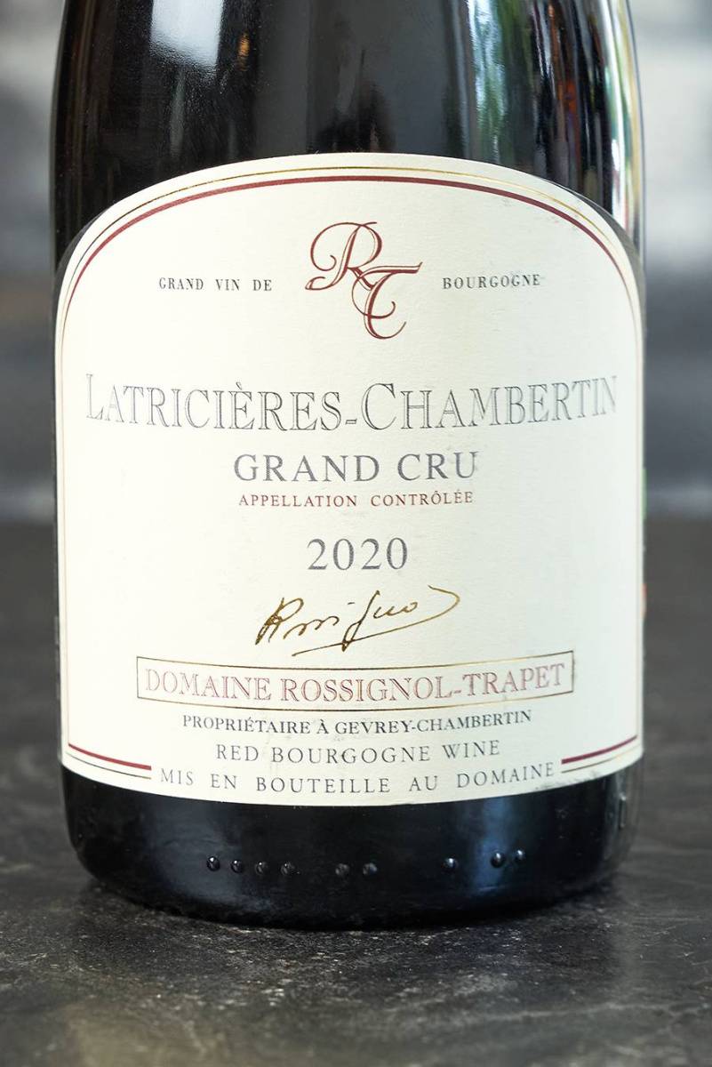 Вино Domaine Rossignol-Trapet Latricieres-Chambertin Grand Cru 2020 купить в винном ресторане Остерия - лучшая цена Вино Domaine Rossignol-Trapet Latricieres-Chambertin Grand Cru 2020 / Домен Россиньоль-Трапе Латрисьер-Шамбертен Гран Крю