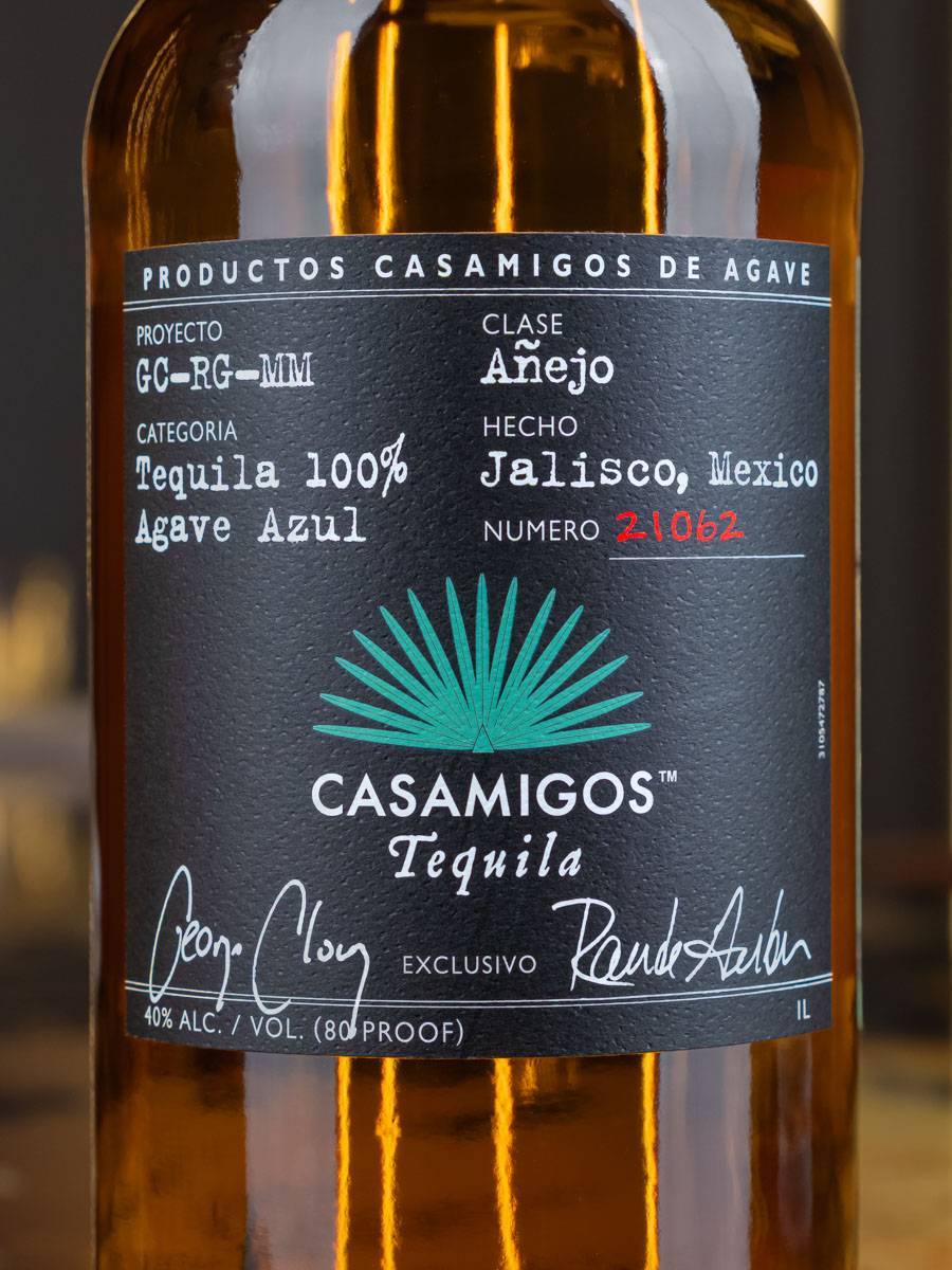 Этикетка Casamigos Anejo 1 l
