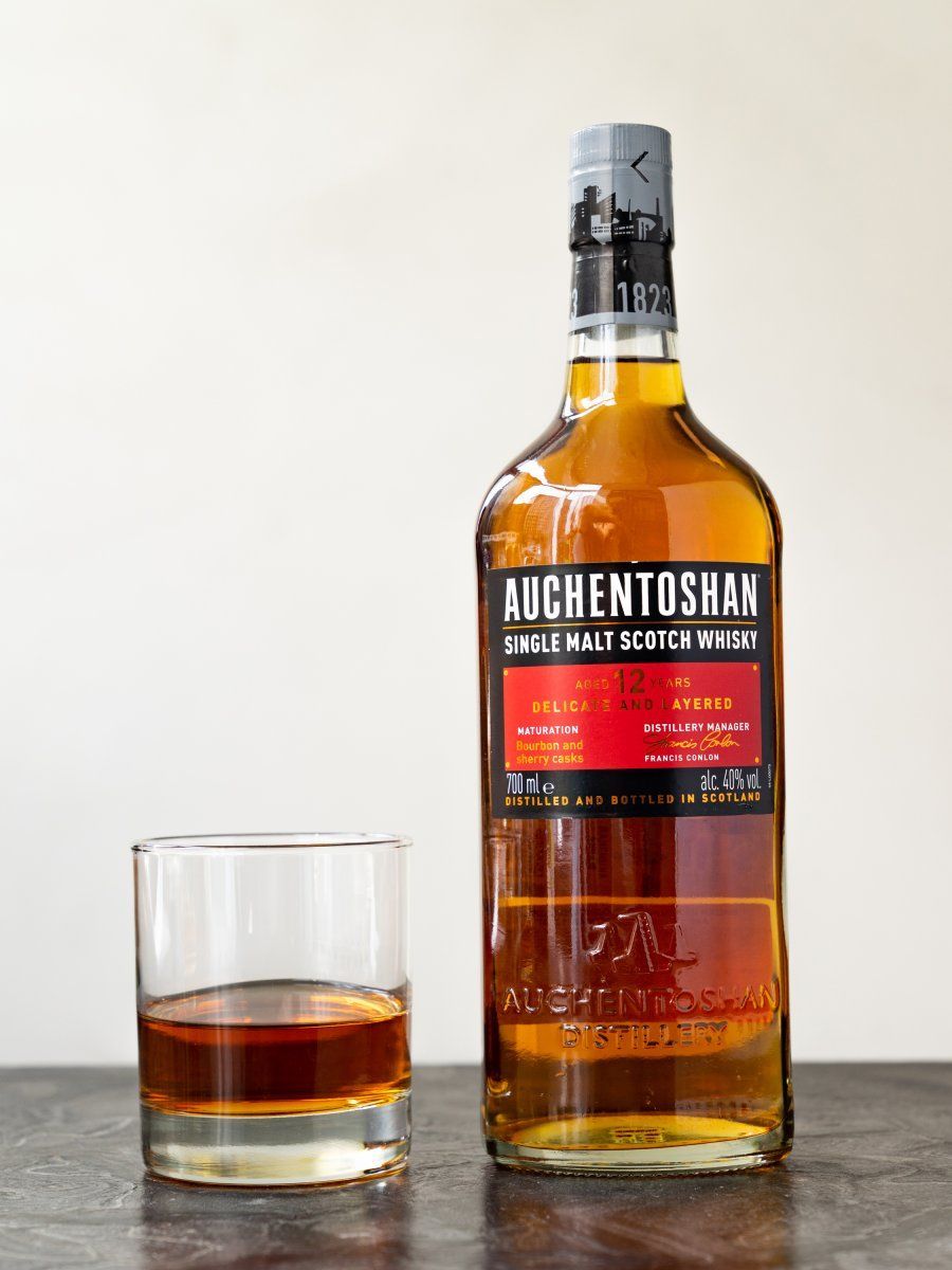 Виски Auchentoshan 12 y.o. / Акентошан 12 лет