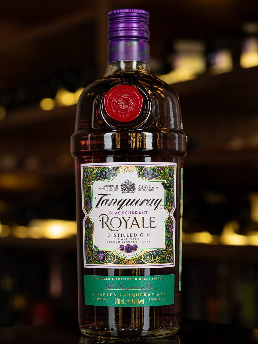 Джин Tanqueray Royale Blackcurrant Royale / Танкерей Королевская Чёрная Смородина