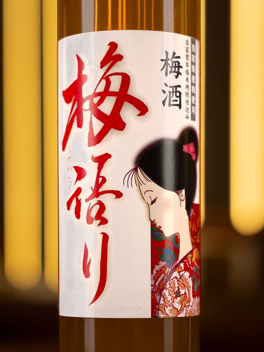 Этикетка Chiyomusubi Umegatari