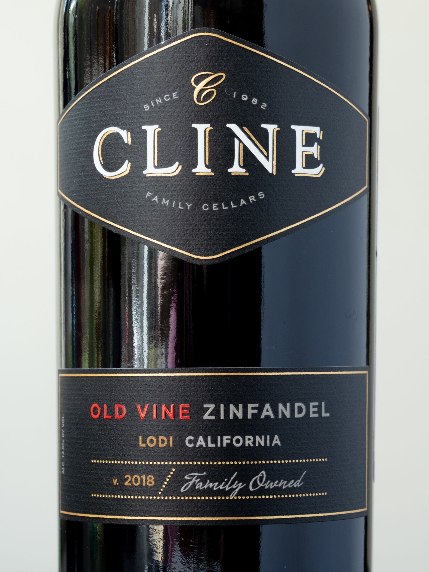 Вино Cline Old Vine Zinfandel Lodi / Клайн Олд Вайн Зинфандель