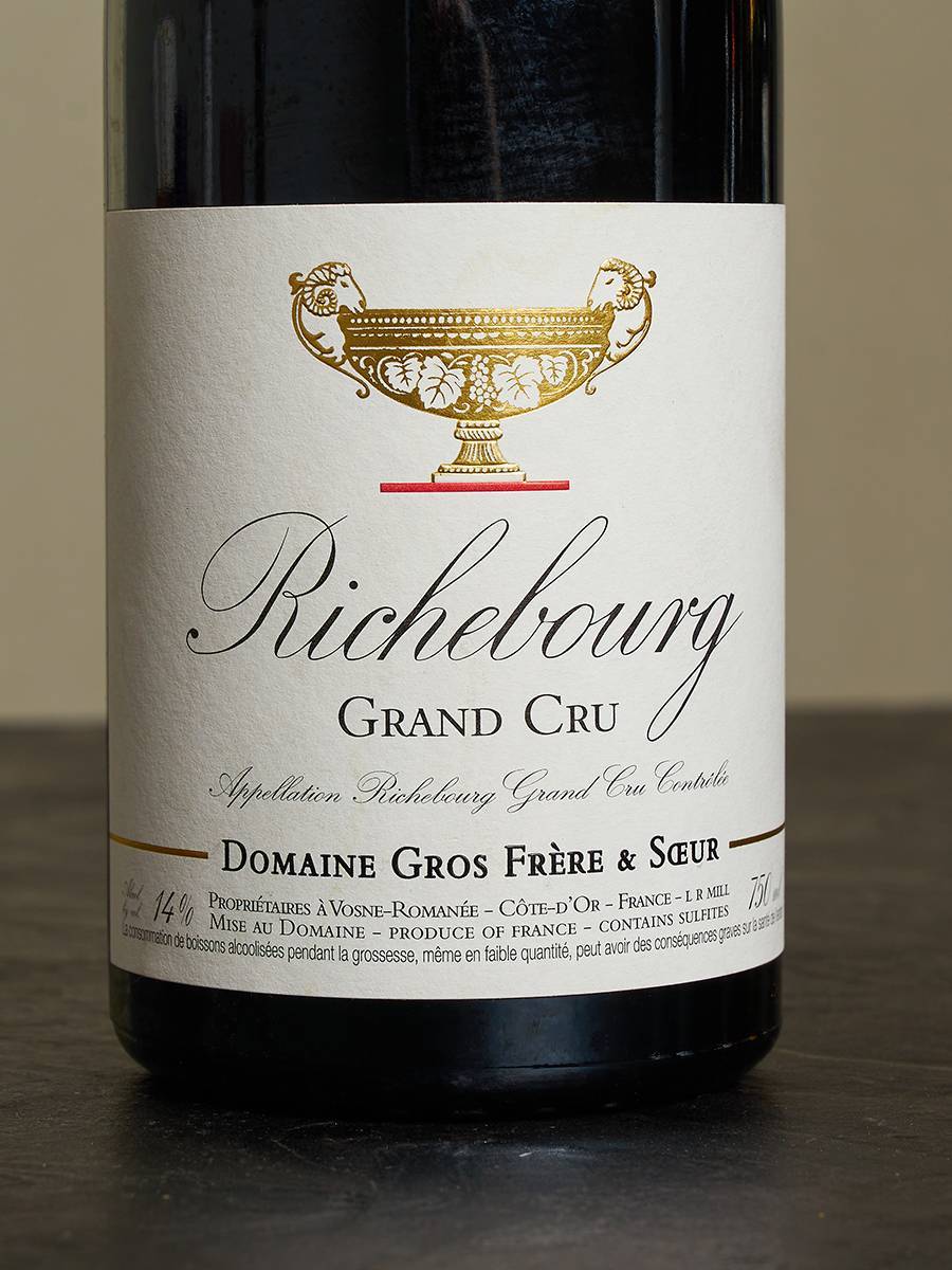 Вино Domaine Gros Frere et Soeur Richebourg Grand Cru 2018 купить в винном ресторане Остерия - лучшая цена Вино Domaine Gros Frere et Soeur Richebourg Grand Cru 2018 / Домен Гро Фрер э Сёр Ришбур Гран Крю