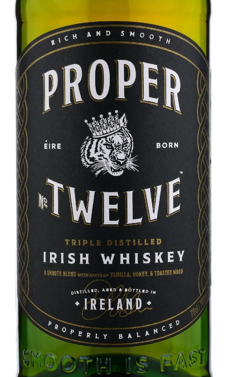 Этикетка Proper Twelve