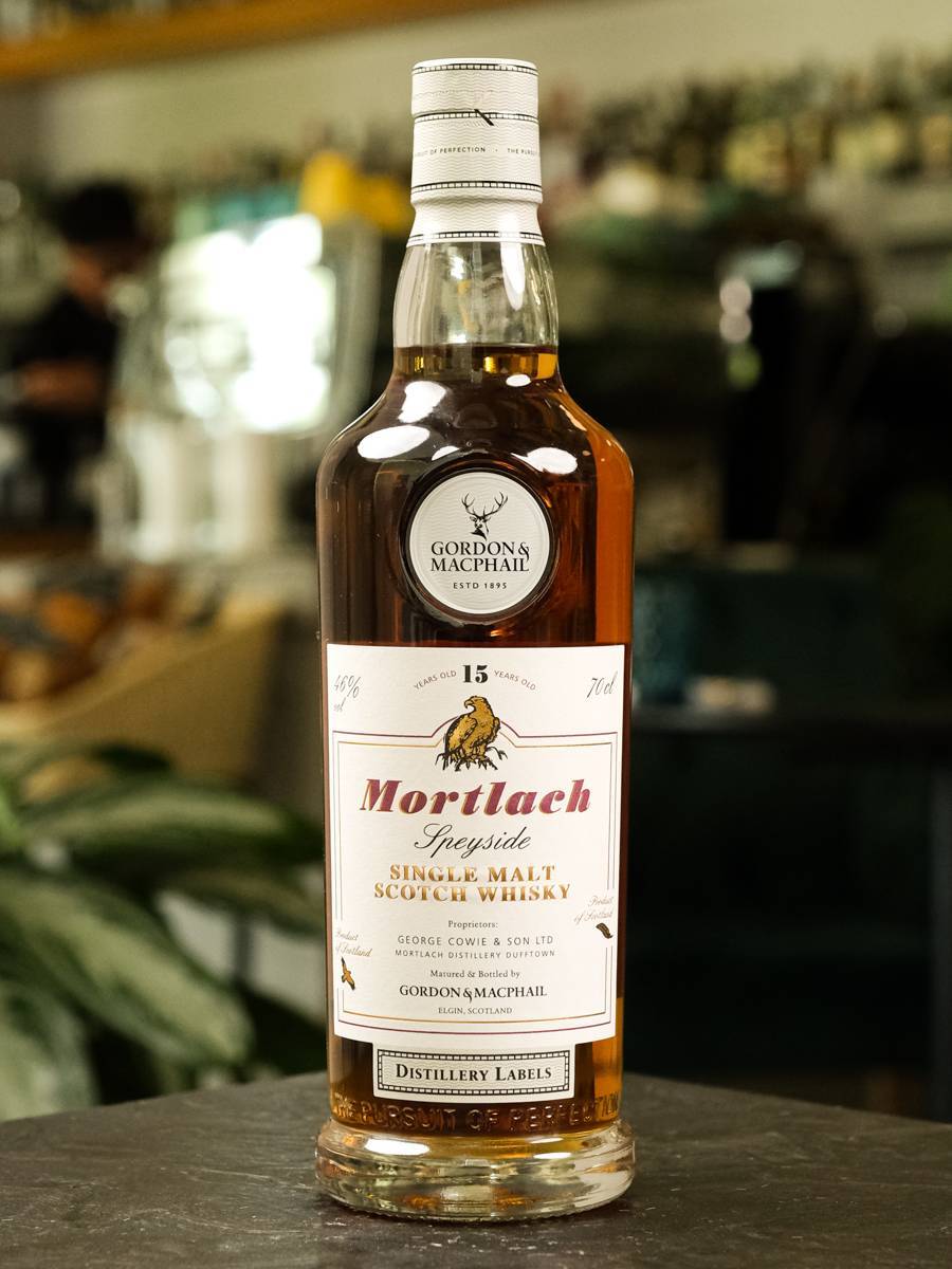 Купить виски Gordon & Macphail Mortlach 15 лет в ресторане Остерия лучшая цена Виски Gordon & Macphail Mortlach 15 YO / Гордон & Макфейл Мортлах 15 лет