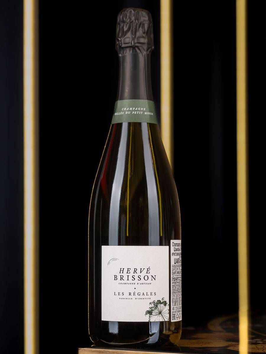 Шампанское Herve Brisson Champagne Les Regales 2019 / Ле Рогаль Эрве Брисон Блан де Блан