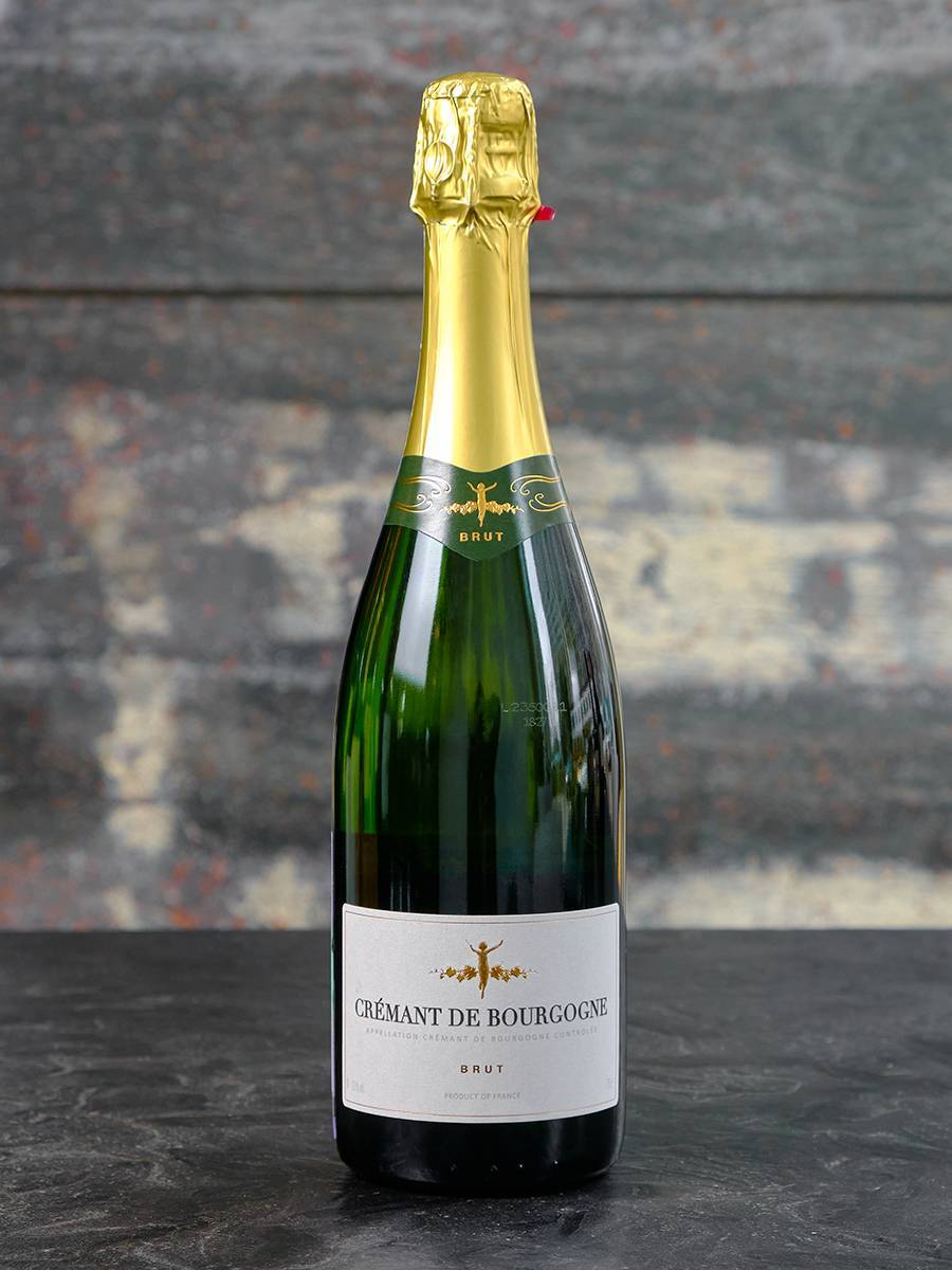 Игристое вино La Chablisienne Cremant de Bourgogne Brut 2019 купить в винном ресторане Остерия - лучшая цена Игристое вино La Chablisienne Cremant de Bourgogne Brut 2019 / Ля Шаблизьен Креман де Бургонь Брют