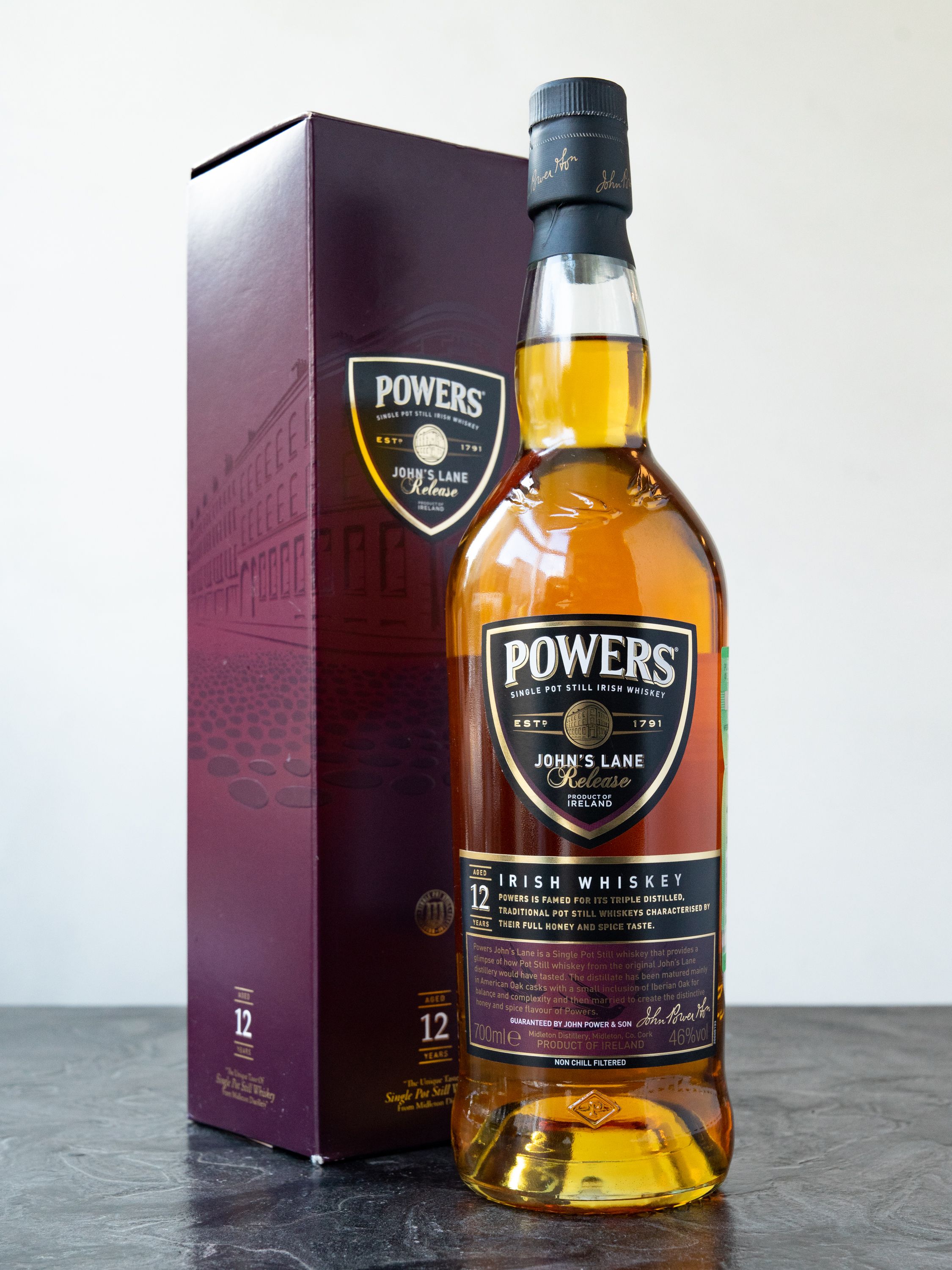 Купить Виски Powers (Пауэрс) - лучшая цена в ресторане Амичи Виски Powers 12 y.o./ Пауэрс 12 лет