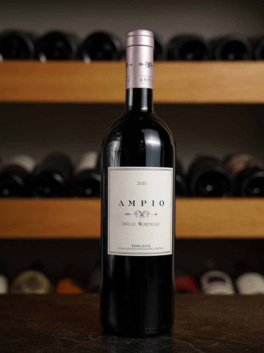 Вино Ampio delle Mortelle 2015 / Ампио Делле Мортелле 2015