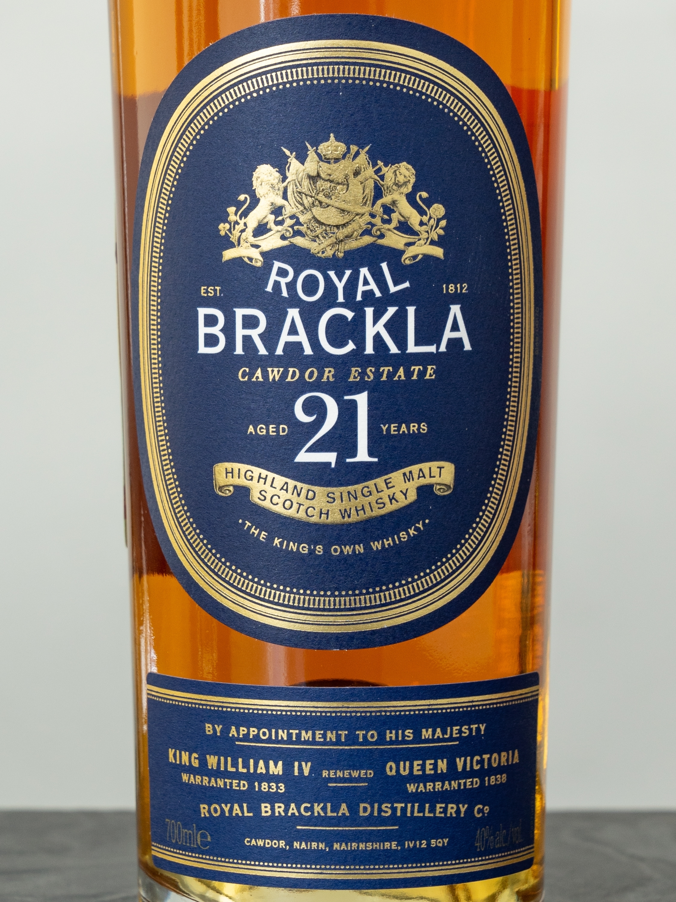 Виски Royal Brackla 21 Years Old купить в винном ресторане Остерия Амичи - лучшая цена Виски Royal Brackla 21 Years Old / Ройял Бракла 21 год