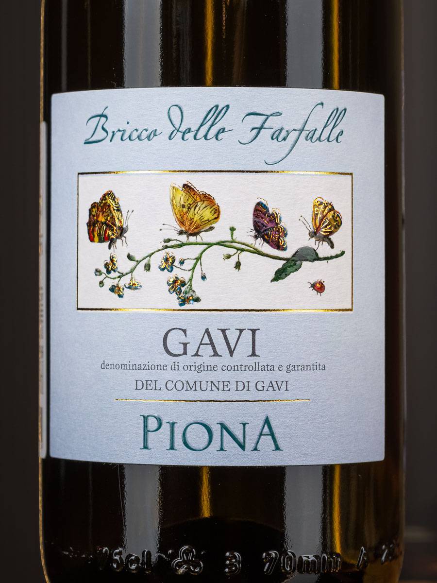 Вино Piona Bricco delle Farfalle Gavi di Gavi / Гави дель комуне ди Гави Пиона