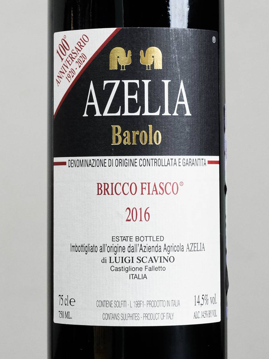 Вино Barolo Bricco Fiasco Azelia 2016 купить в винном ресторане Остерия - лучшая цена Вино Barolo Bricco Fiasco Azelia 2016 / Бароло Брикко Фьяско Адзелия