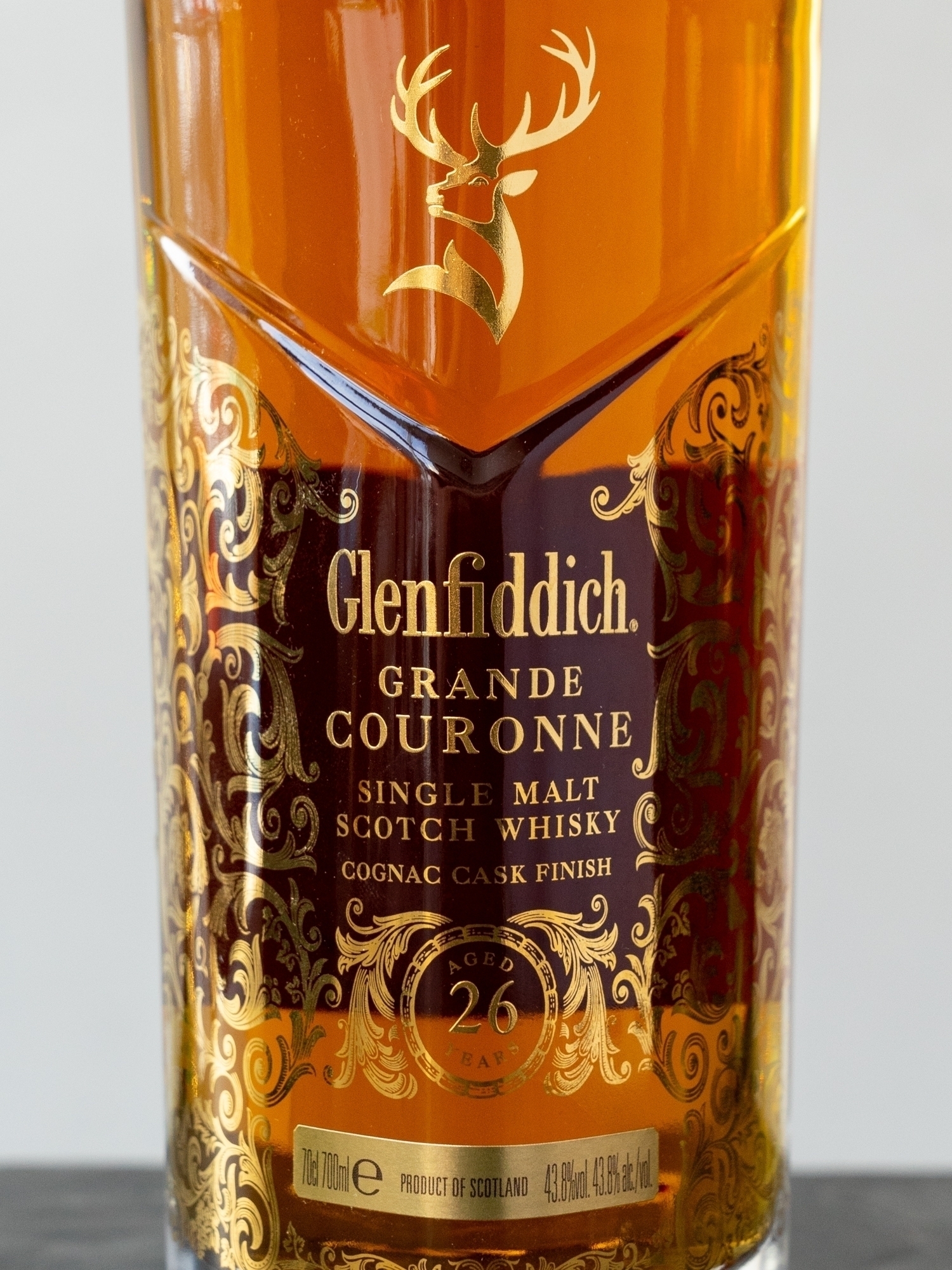 Этикетка Glenfiddich Grande Couronne 26 Years Old