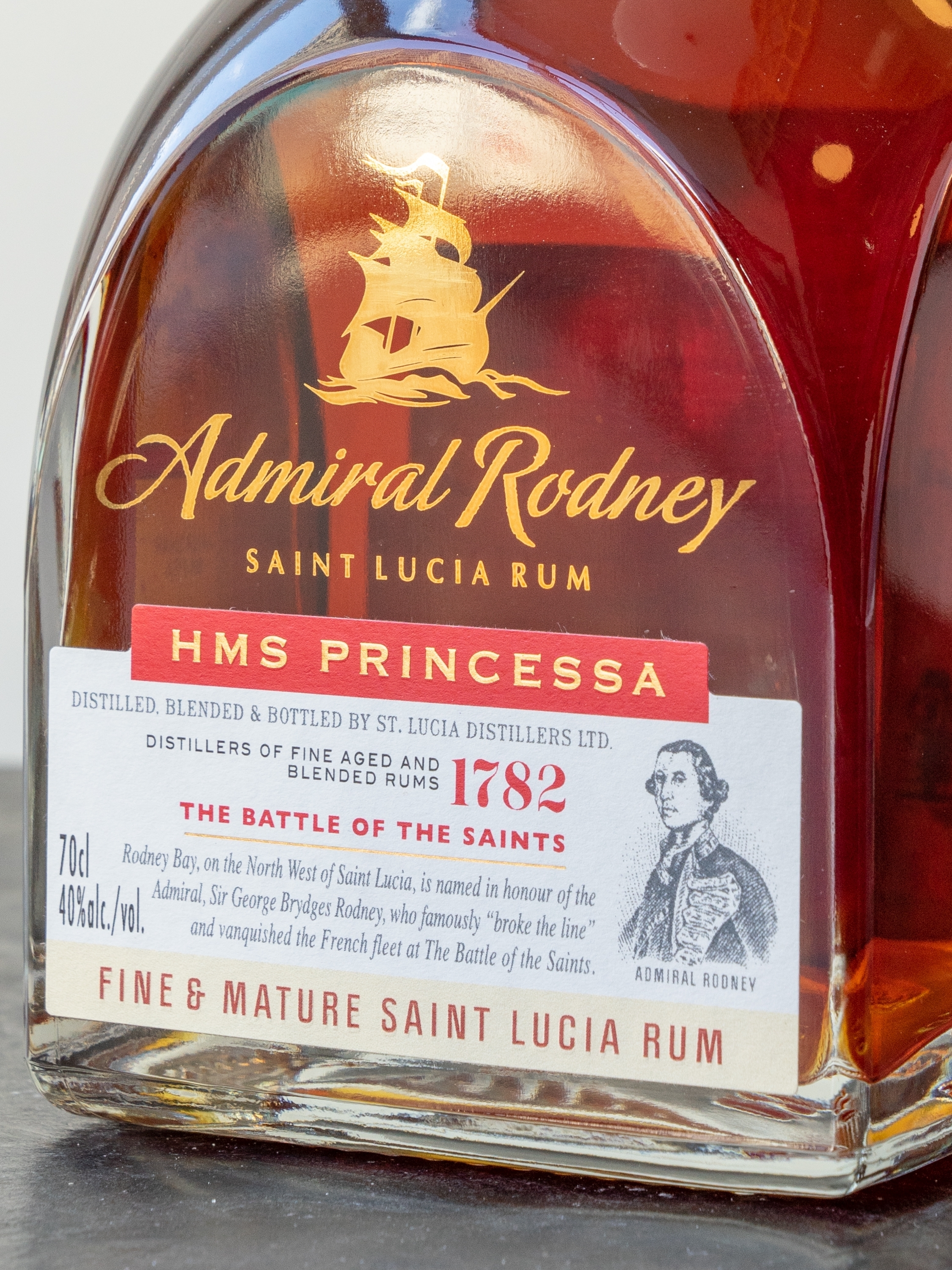 Ром Admiral Rodney Princessa купить в винном ресторане Остерия Амичи - лучшая цена Ром Admiral Rodney Princessa / Адмирал Родни Принцесса