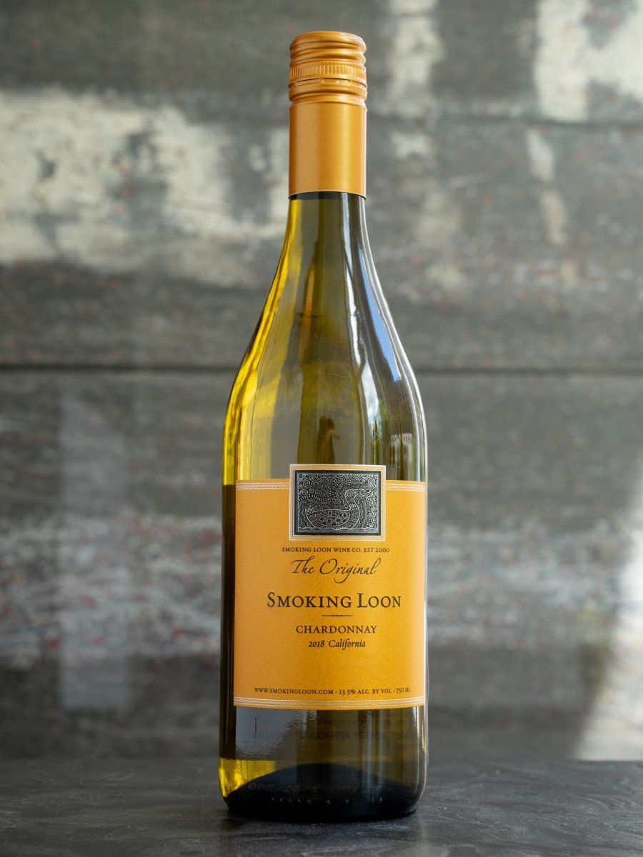 Купить вино Smoking Loon Chardonnay в винном ресторане Остерия цена Вино Smoking Loon Chardonnay / Смокинг Лун Ориджинал Шардоне