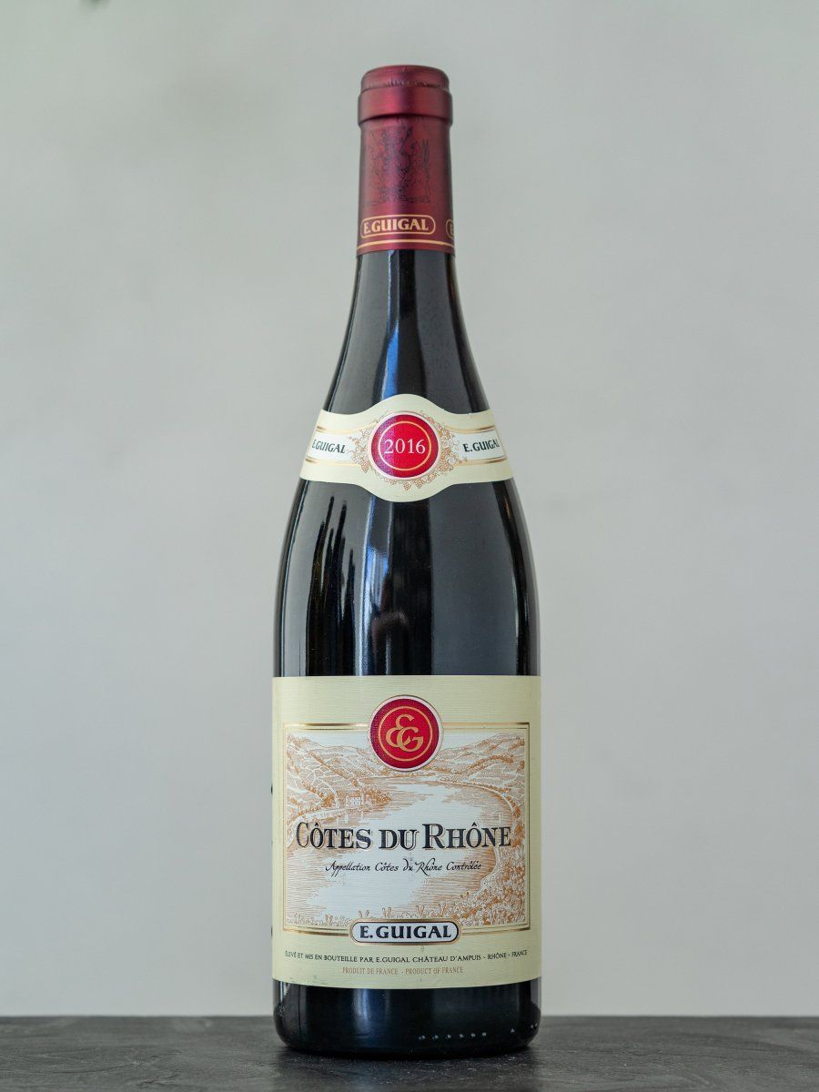 Купить вино Guigal Cotes du Rhone Roug - лучшая цена в ресторане Амичи на Мосфильмовской 88 Вино Guigal Cotes du Rhone Roug / Гигаль Кот дю Рон