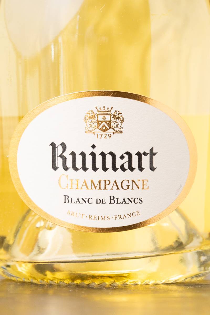 Этикетка Ruinart Blanc de Blancs