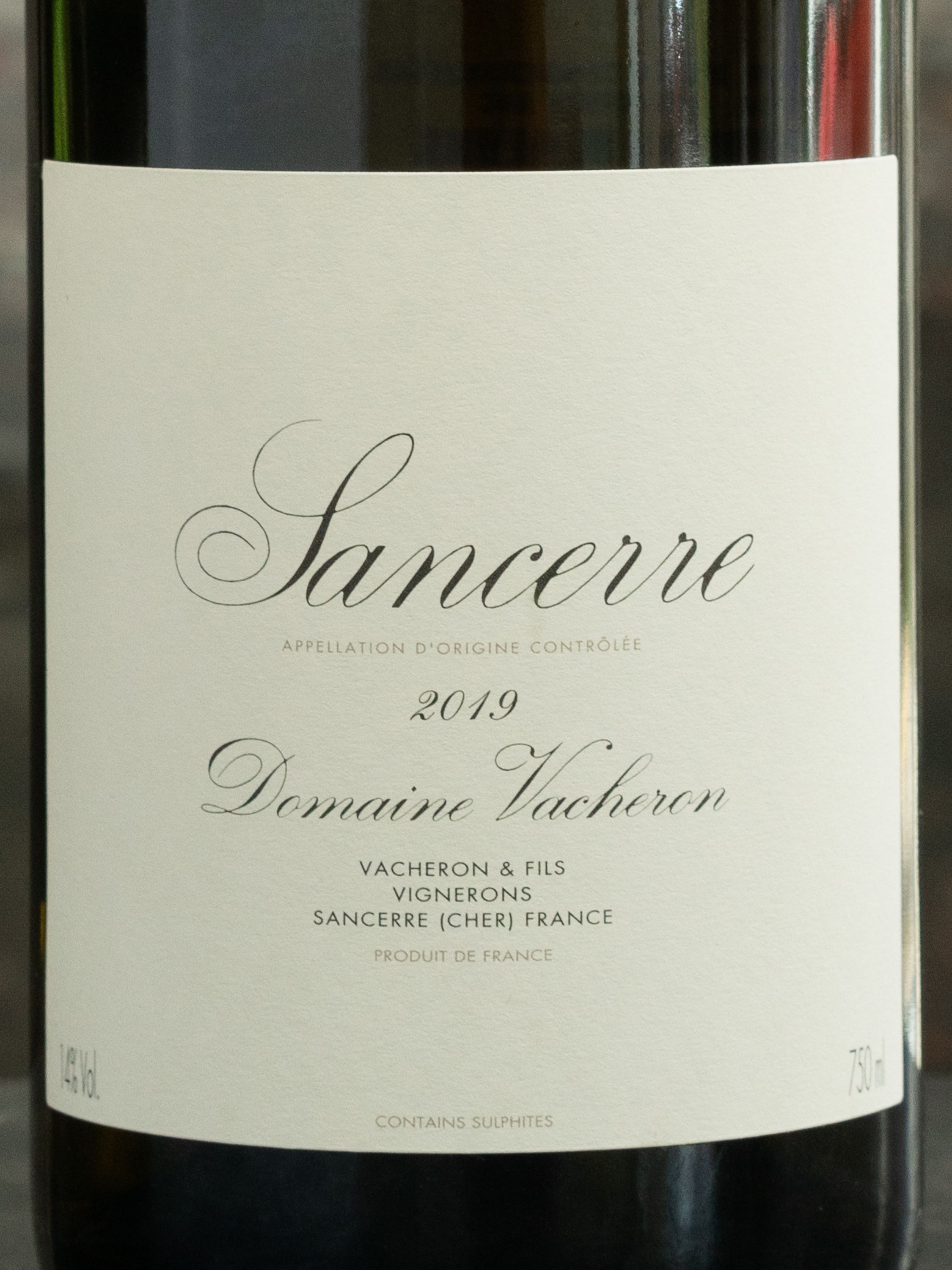 Вино Domaine Vacheron & Fils Sancerre Blanc купить в ресторане Остерия - лучшая цена Вино Domaine Vacheron & Fils Sancerre Blanc / Домен Вашрон & Фис Сансер Блан