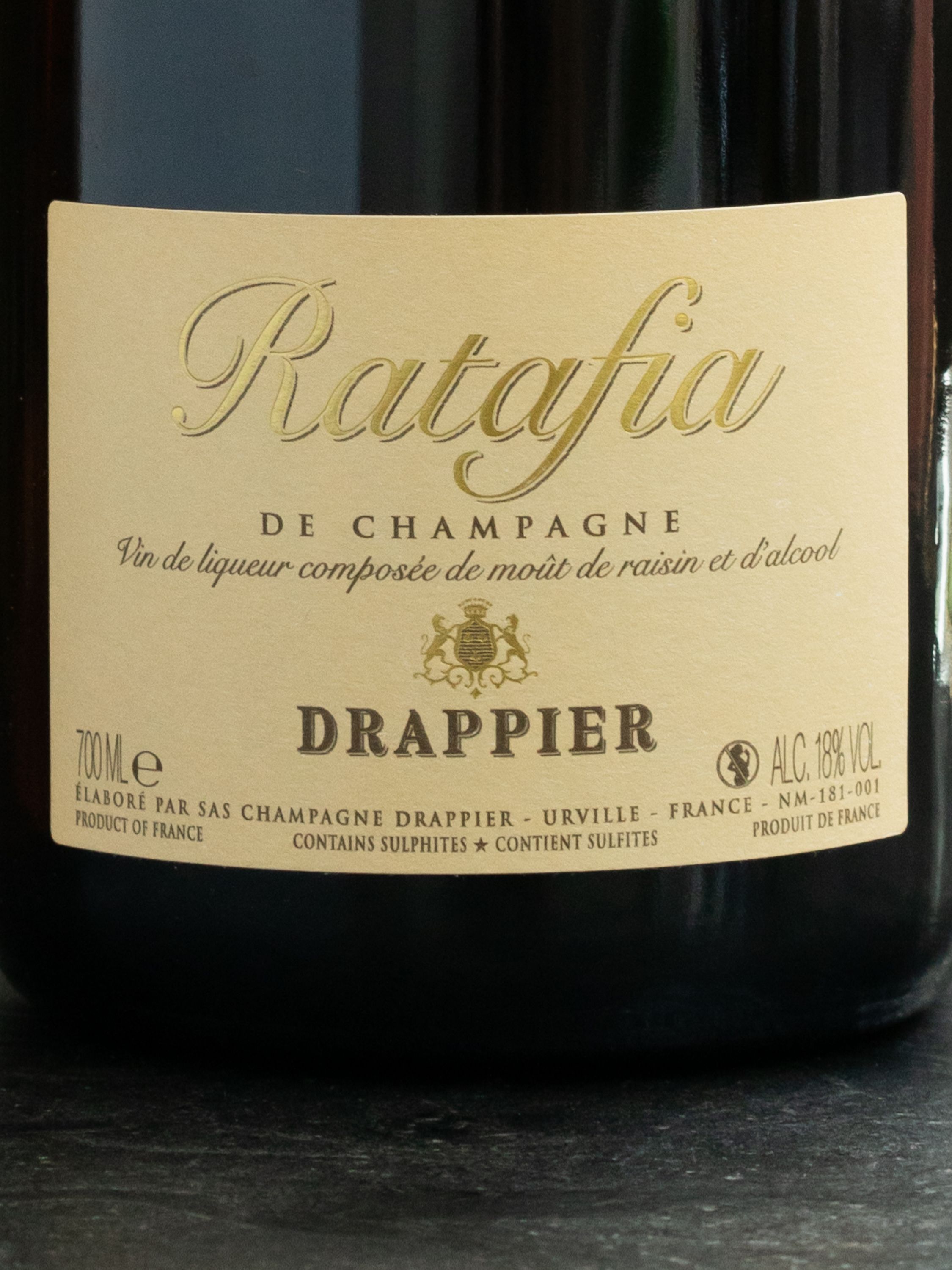 Вино Champagne Drappier Ratafia купить в ресторане Остерия - лучшая цена Вино Champagne Drappier Ratafia / Шампань Драппье Ратафия